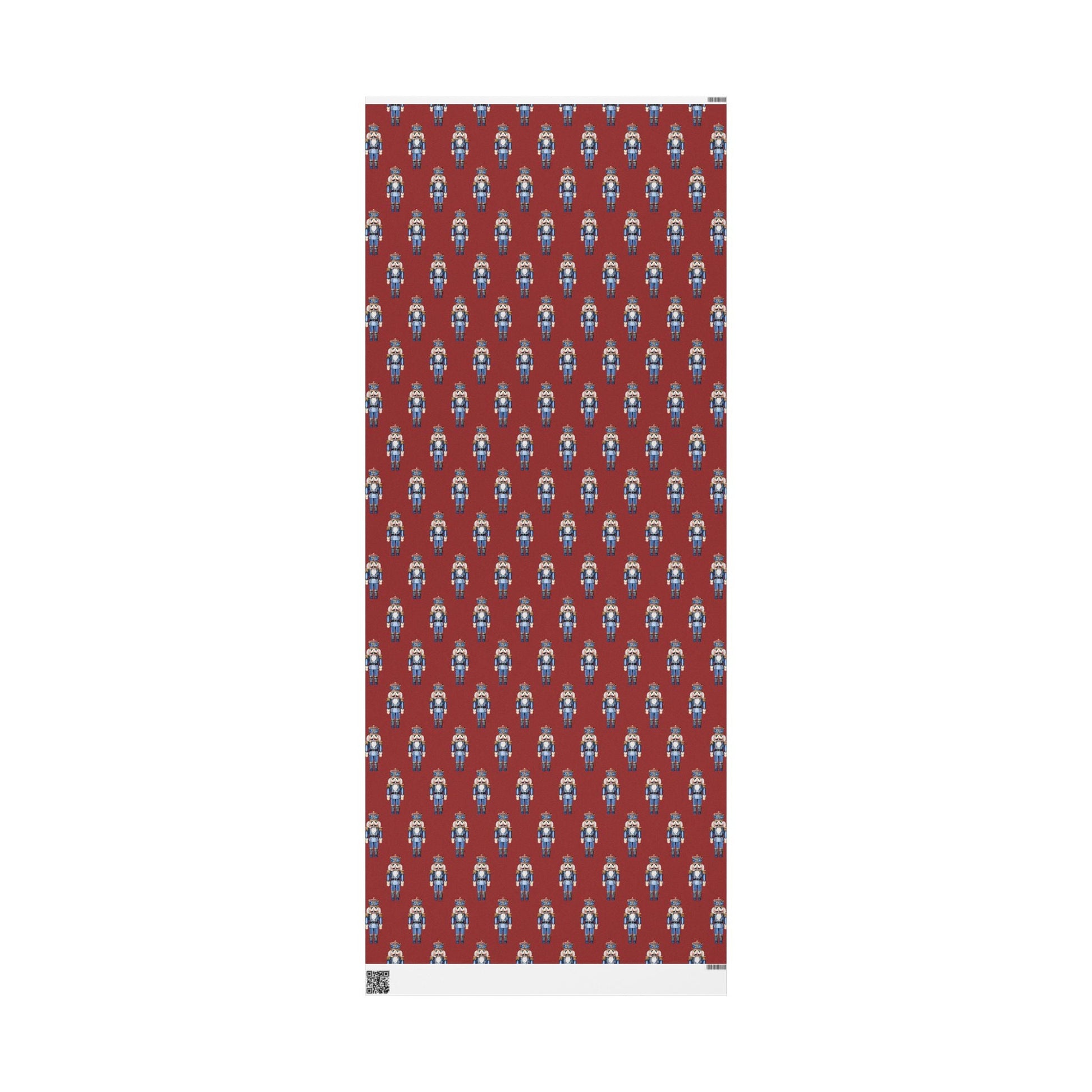 Nutcracker Wrapping Paper – Fun Gift Wrap, Christmas, - Blue Cava