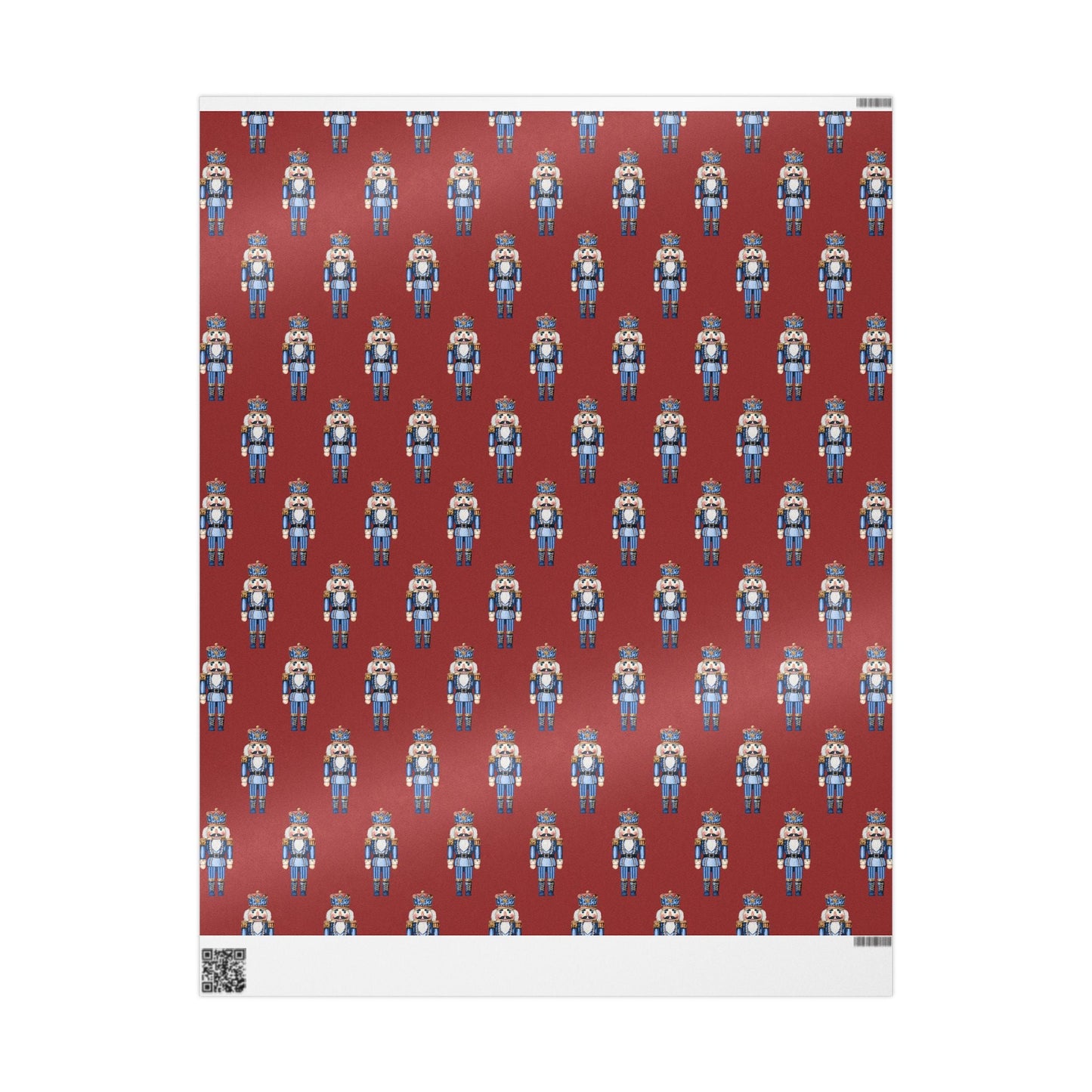 Nutcracker Wrapping Paper – Fun Gift Wrap, Christmas, - Blue Cava