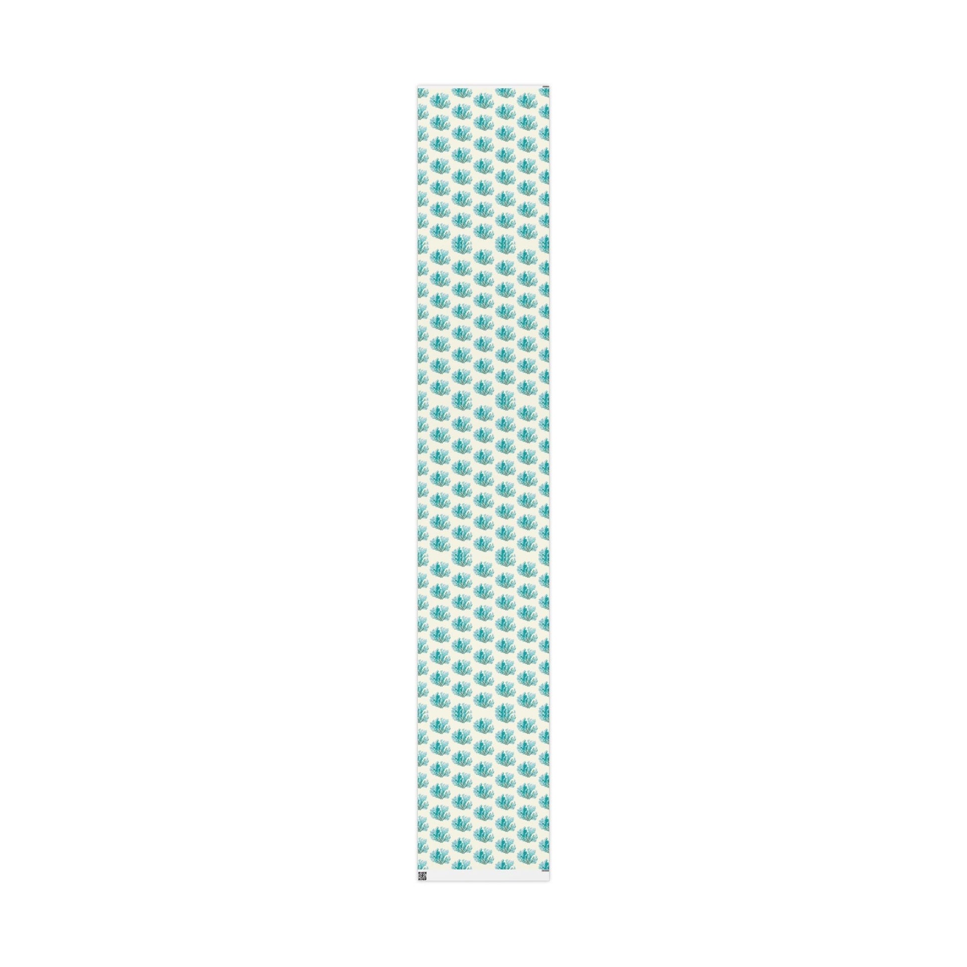 Ocean - Inspired Wrapping Paper for Coastal Gifts - Blue Cava