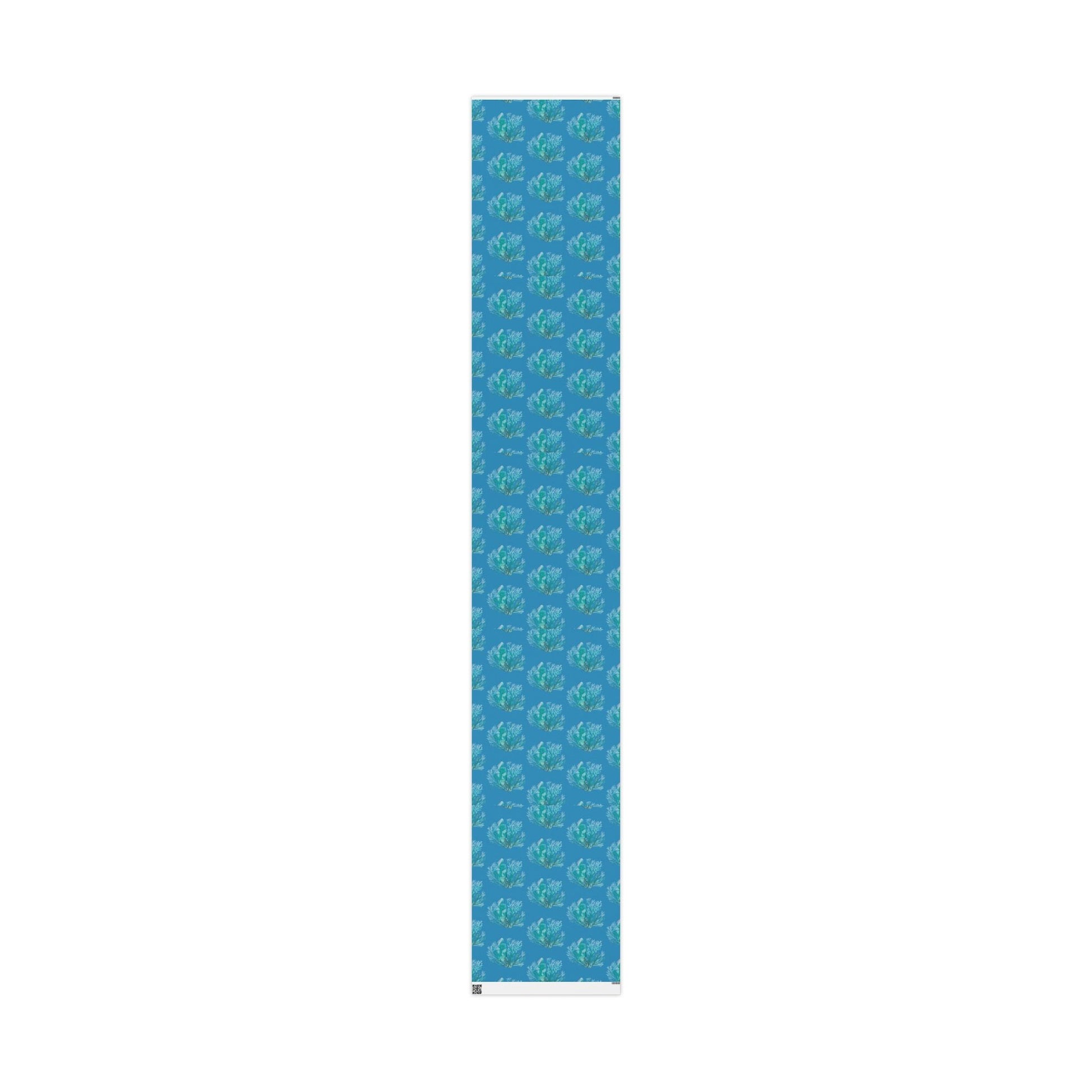 Ocean - Inspired Wrapping Paper for Eco - Friendly Gifts - Blue Cava