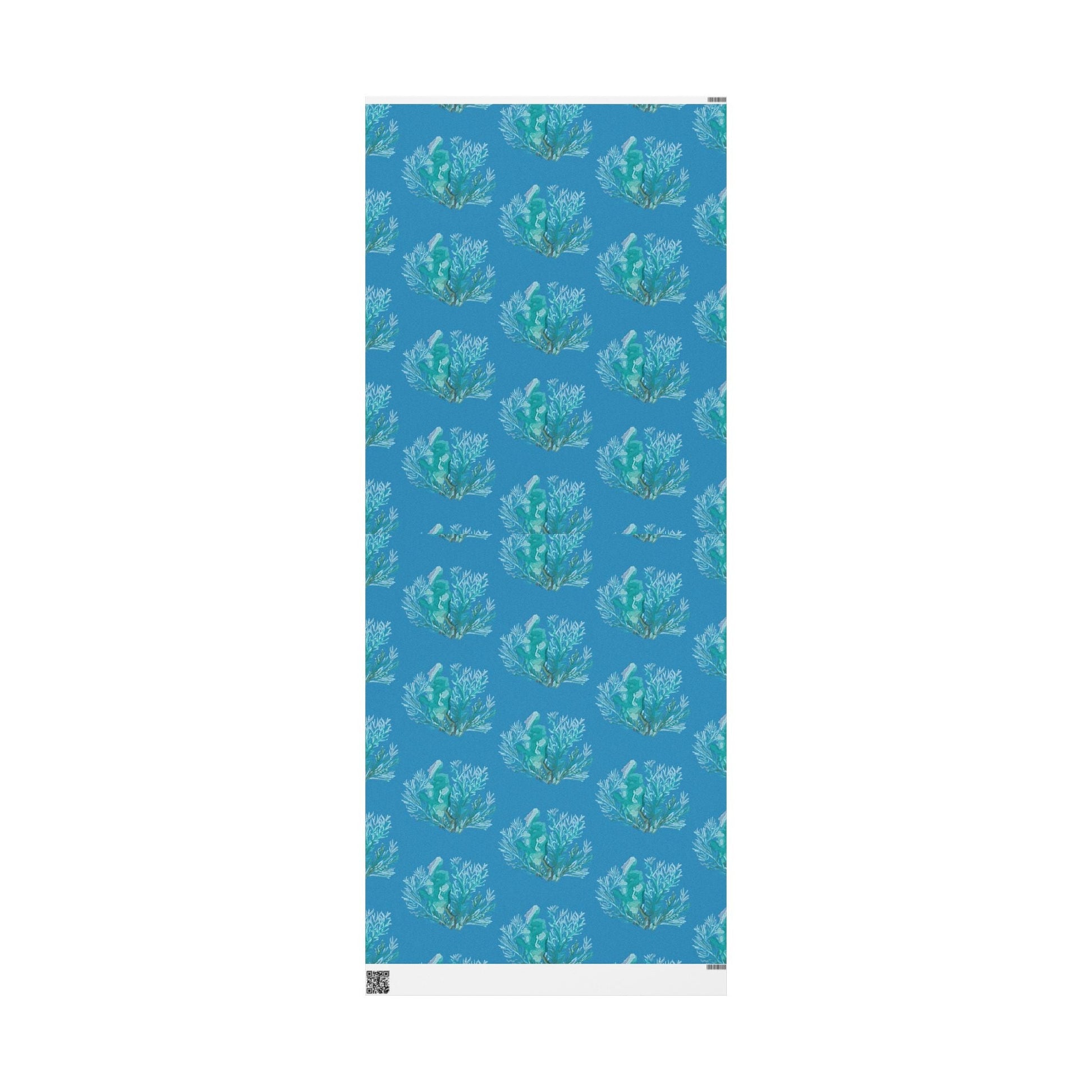 Ocean - Inspired Wrapping Paper for Eco - Friendly Gifts - Blue Cava