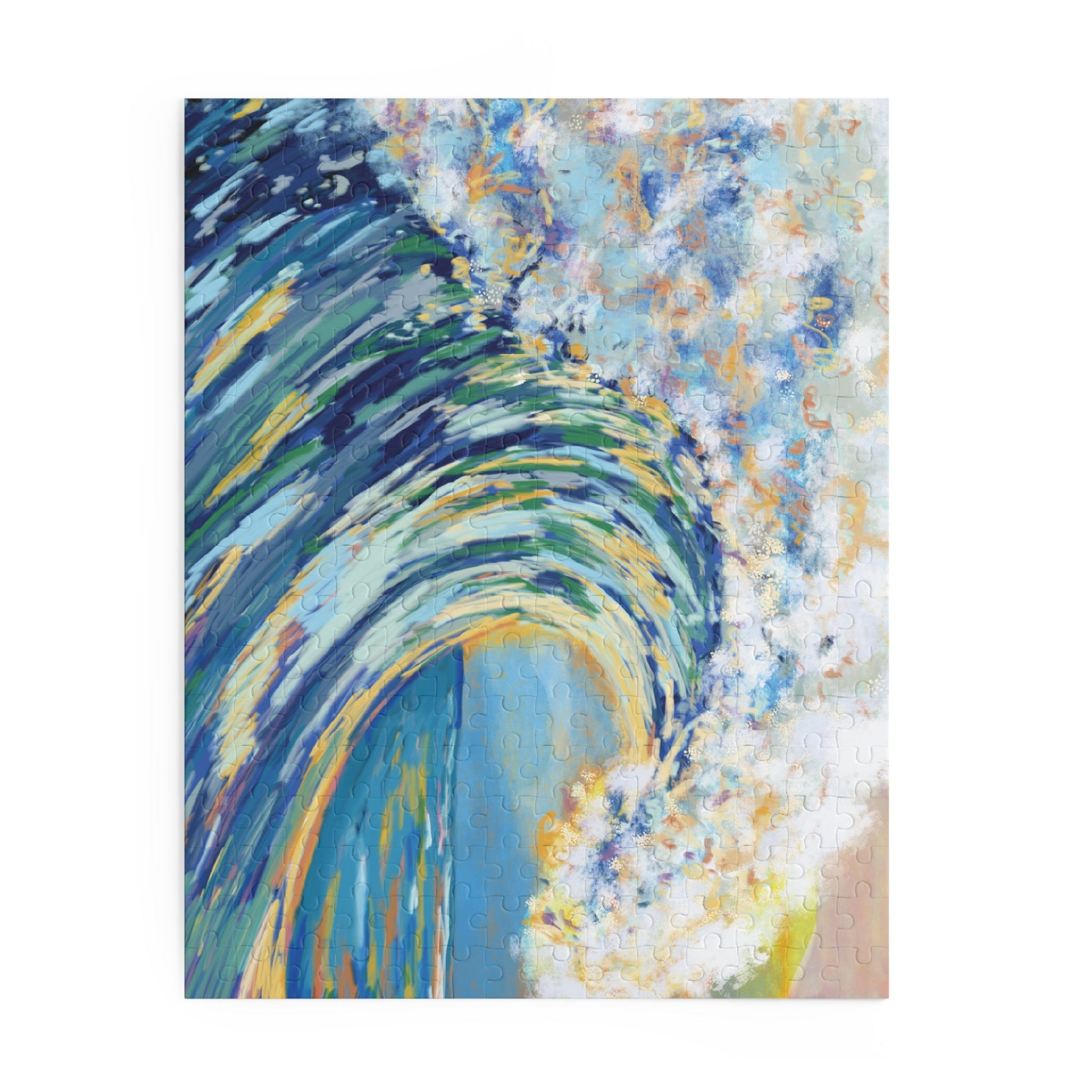 Ocean Wave Puzzles - (120, 252, 500 - Piece) - Blue Cava
