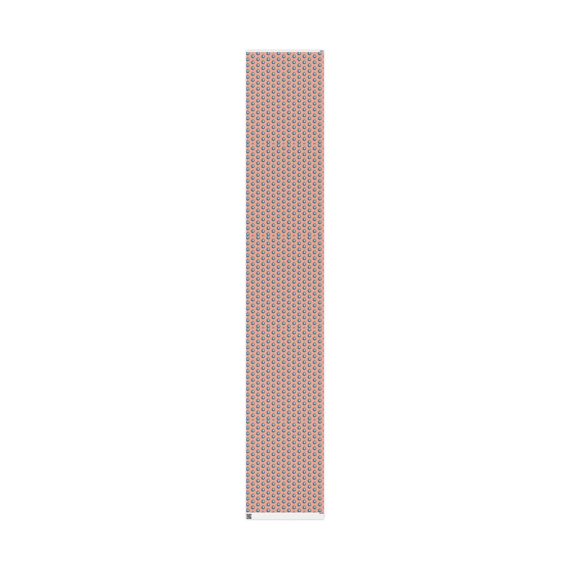 Ornament Striped Wrapping Papers - Blue Cava