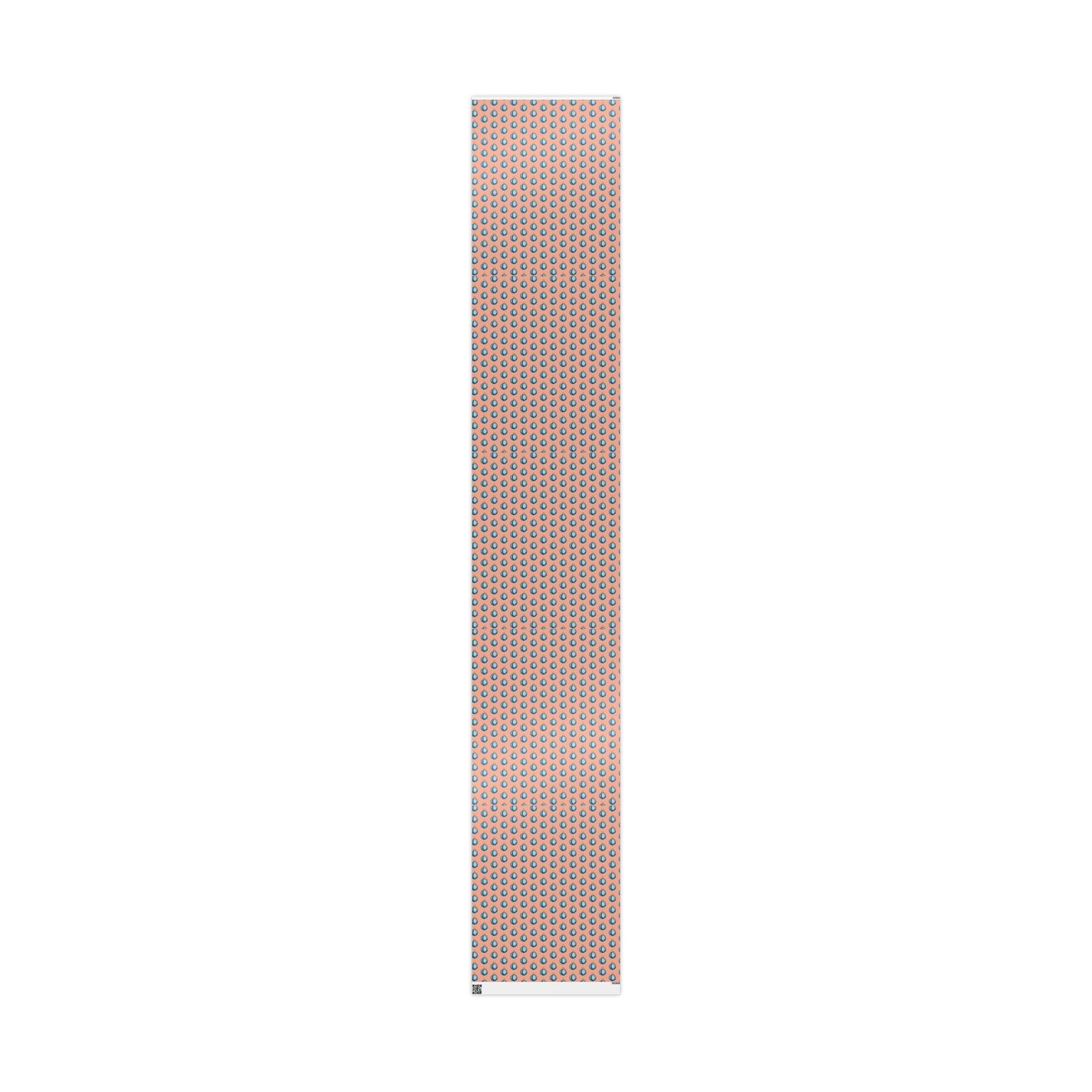Ornament Striped Wrapping Papers - Blue Cava