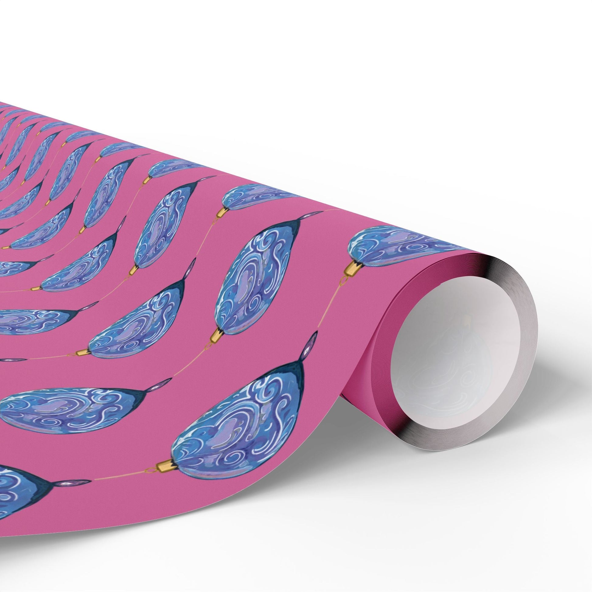 Ornamental Wrapping Papers - Blue Cava