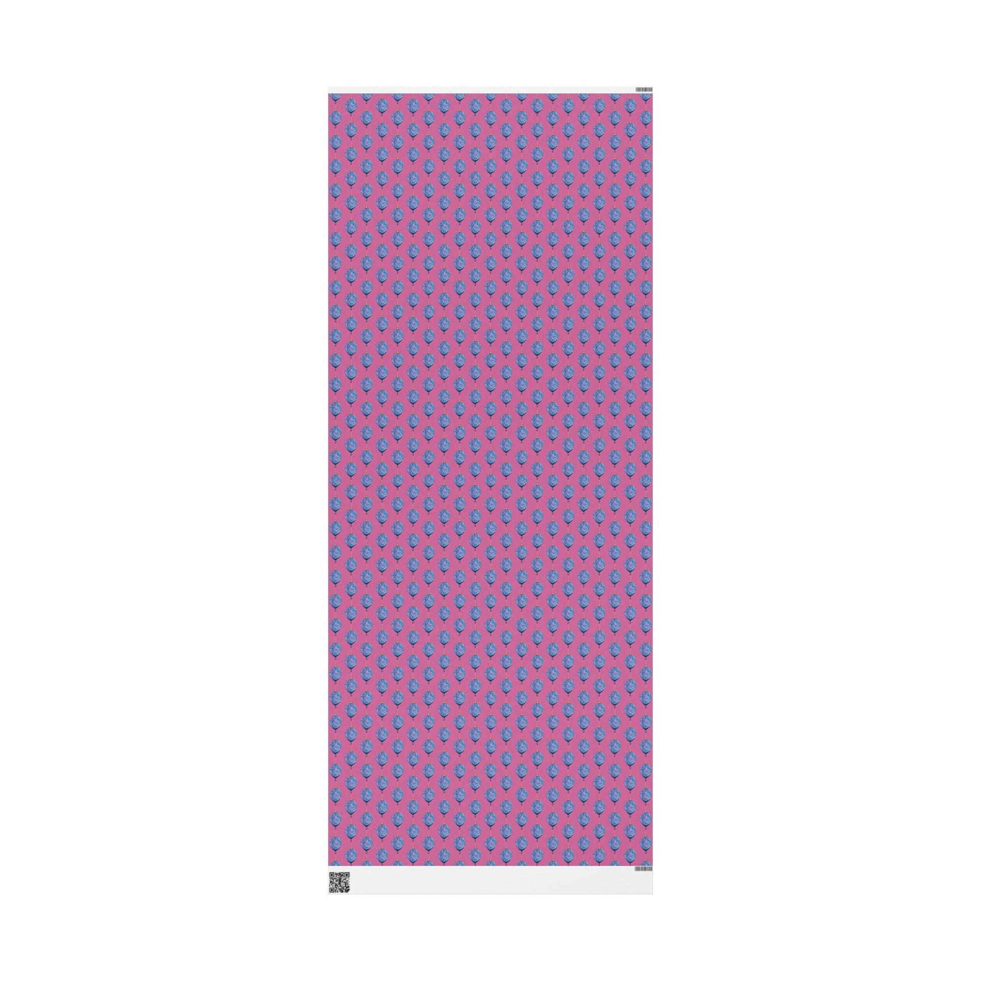 Ornamental Wrapping Papers - Blue Cava