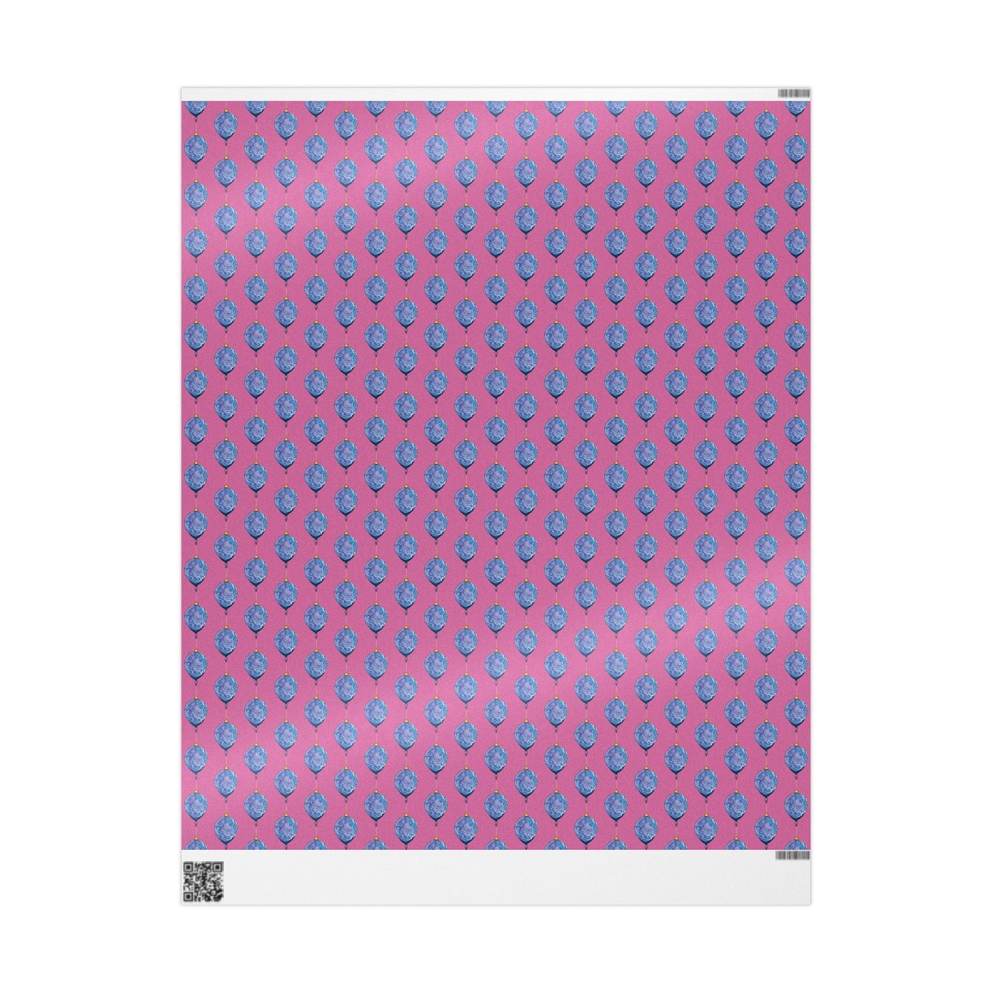Ornamental Wrapping Papers - Blue Cava