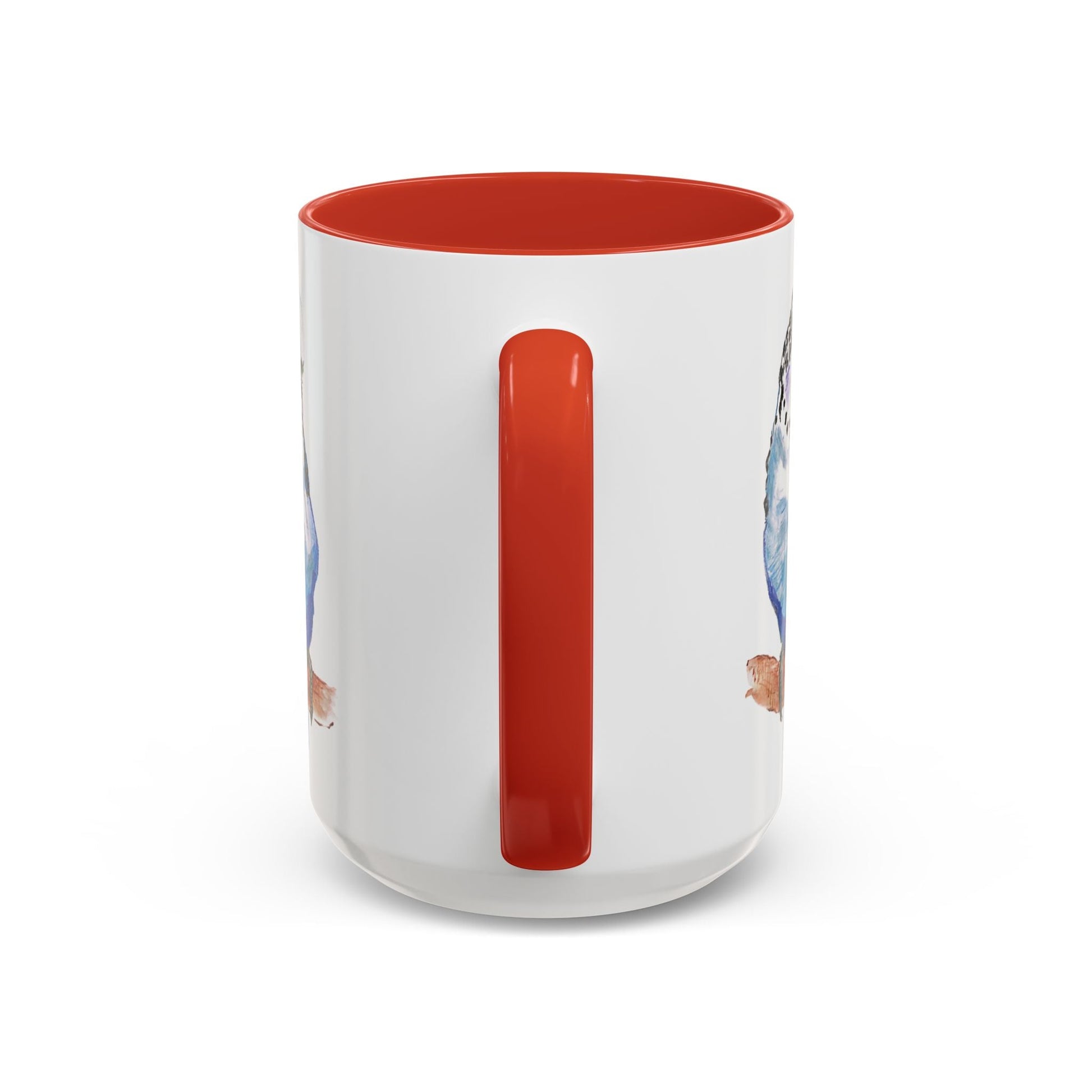 Parakeet Two Tone Coffee Mug (11oz & 15oz) - Blue Cava