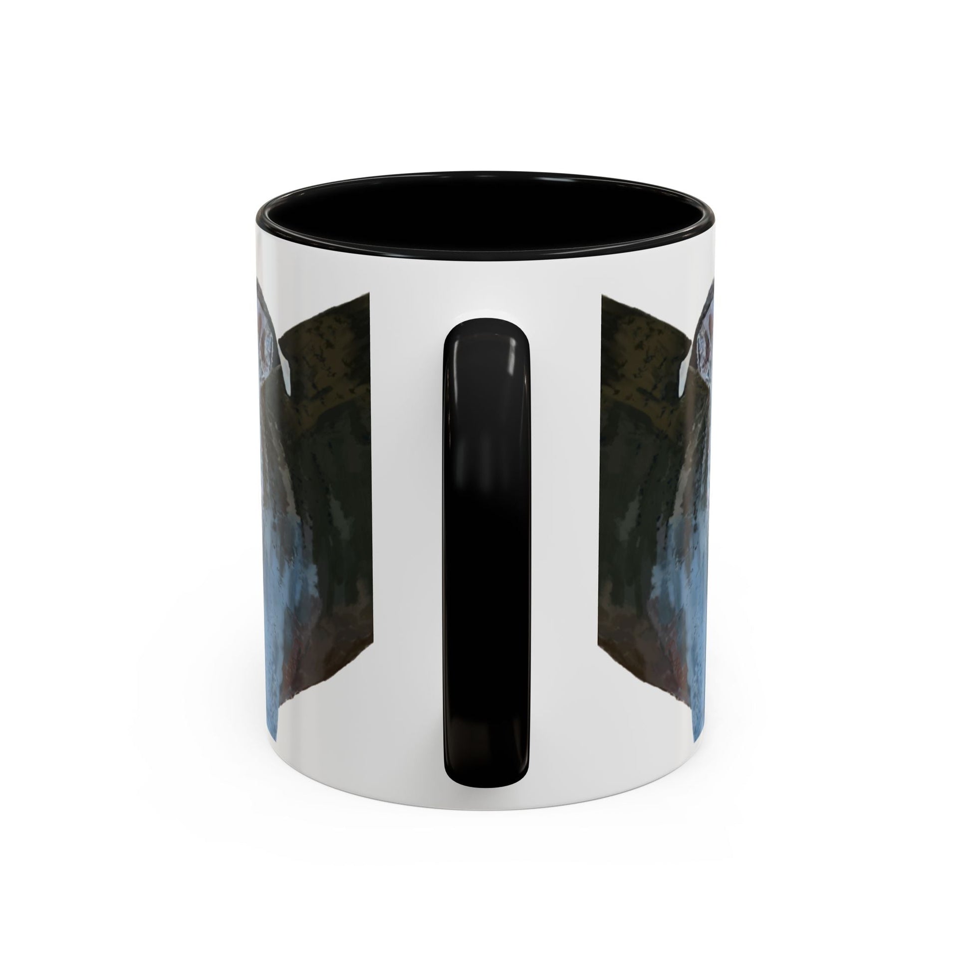 Pitt Bull “Diesel” Two Tone Ceramic Mug - 11 oz & 15 oz - Blue Cava