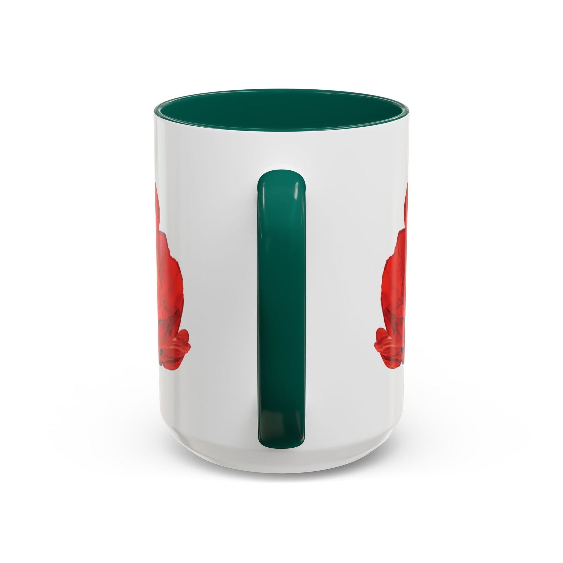 Poppies Two - Tone Coffee Mug, 11oz & 15 oz - Blue Cava