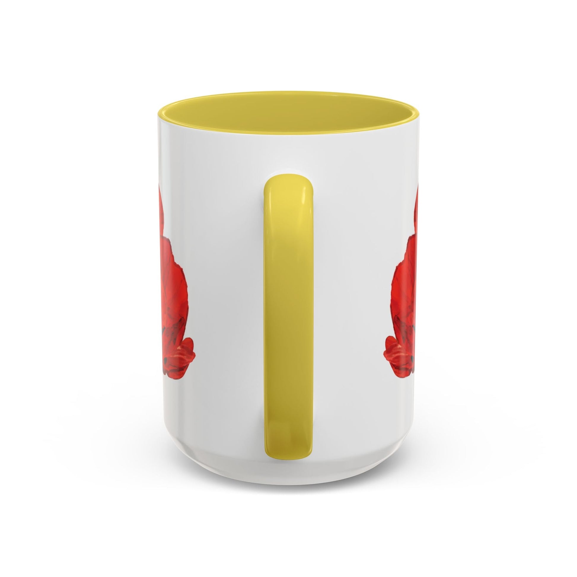 Poppies Two - Tone Coffee Mug, 11oz & 15 oz - Blue Cava