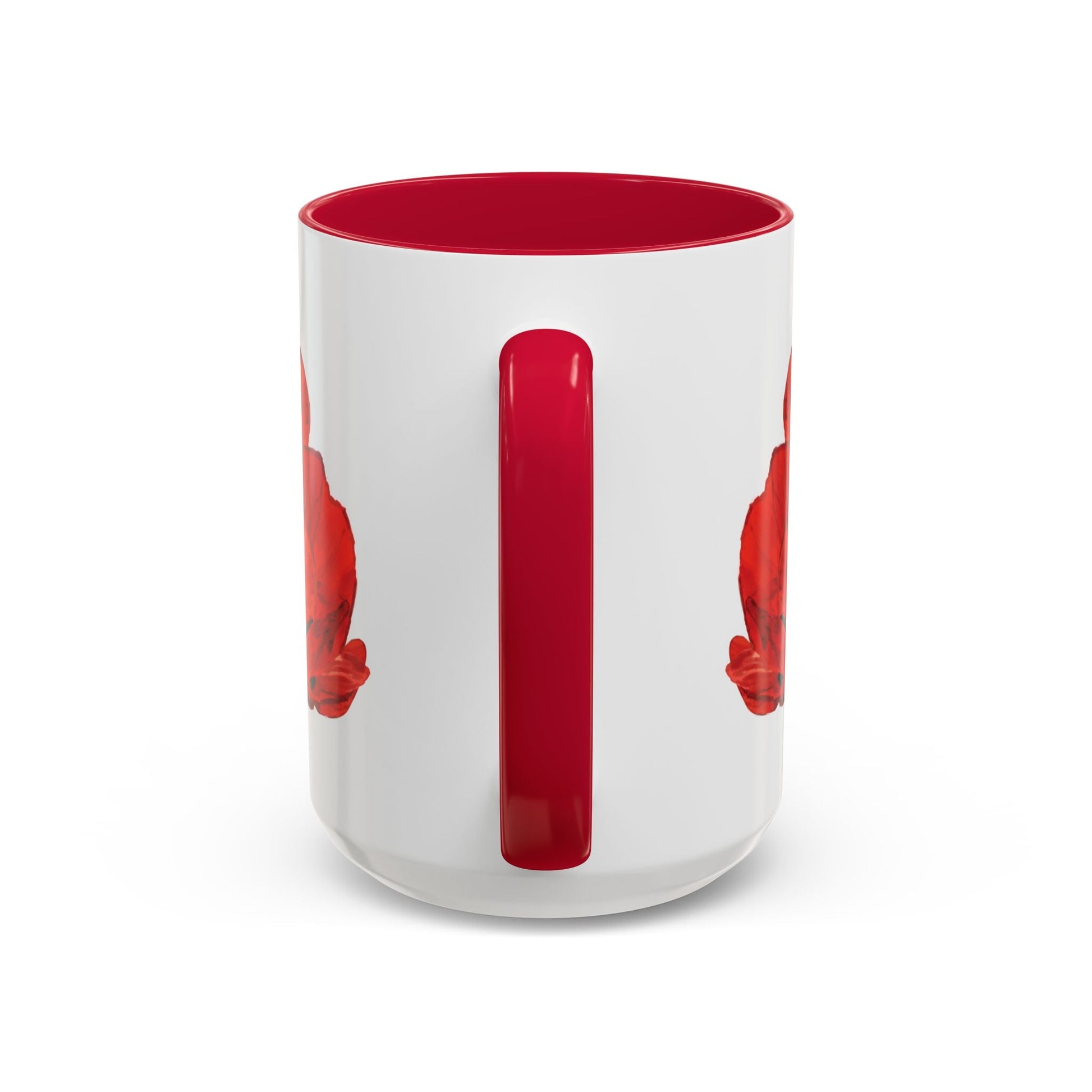 Poppies Two - Tone Coffee Mug, 11oz & 15 oz - Blue Cava