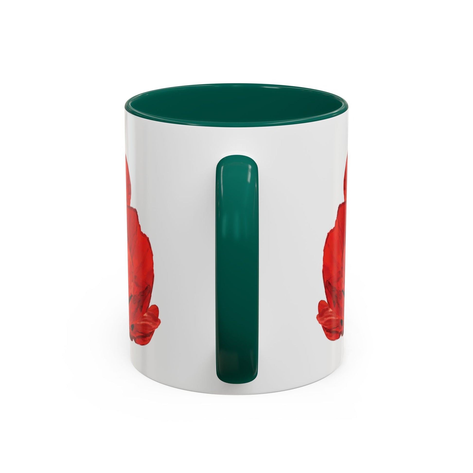 Poppies Two - Tone Coffee Mug, 11oz & 15 oz - Blue Cava