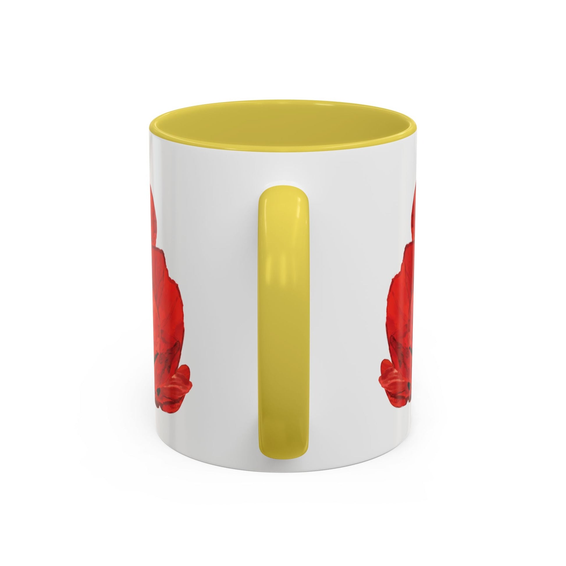 Poppies Two - Tone Coffee Mug, 11oz & 15 oz - Blue Cava