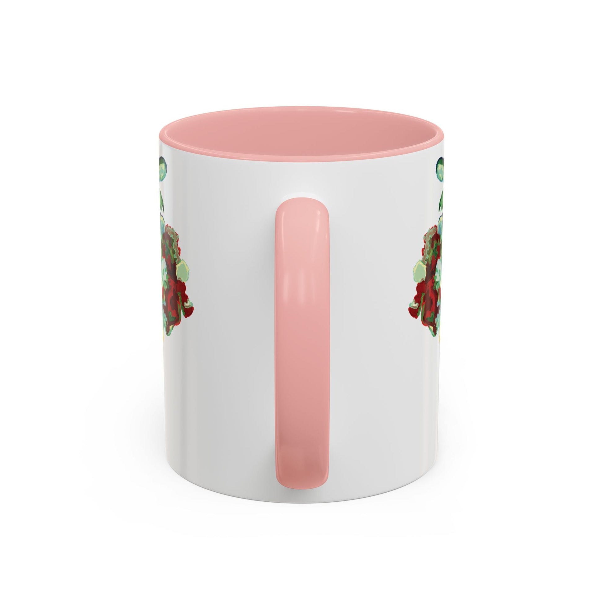 Rooster Two Tone Ceramic Coffee Mug (11oz & 15oz) - Blue Cava
