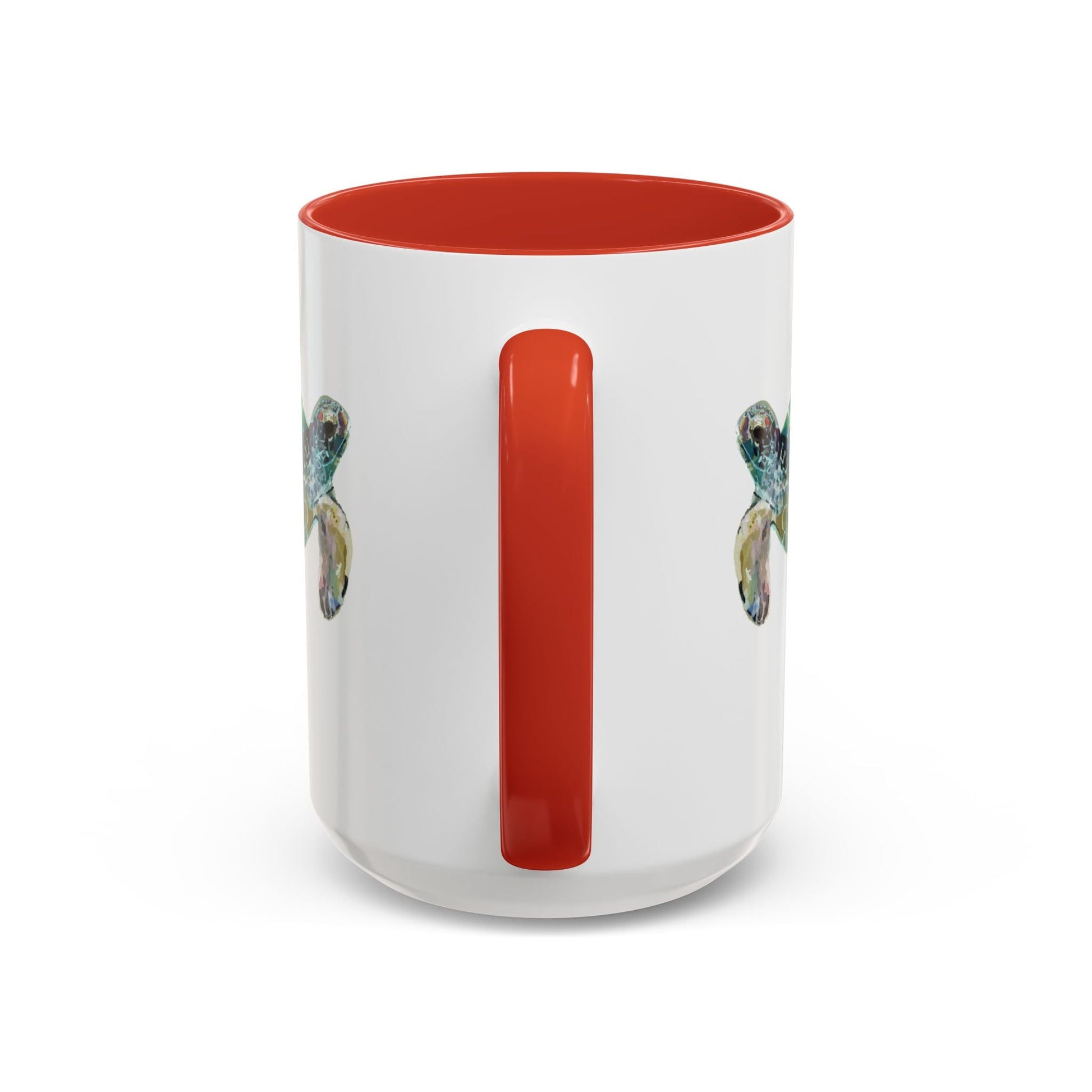 Sea Turtle Two Tone Coffee Mug (11oz & 15oz) - Blue Cava