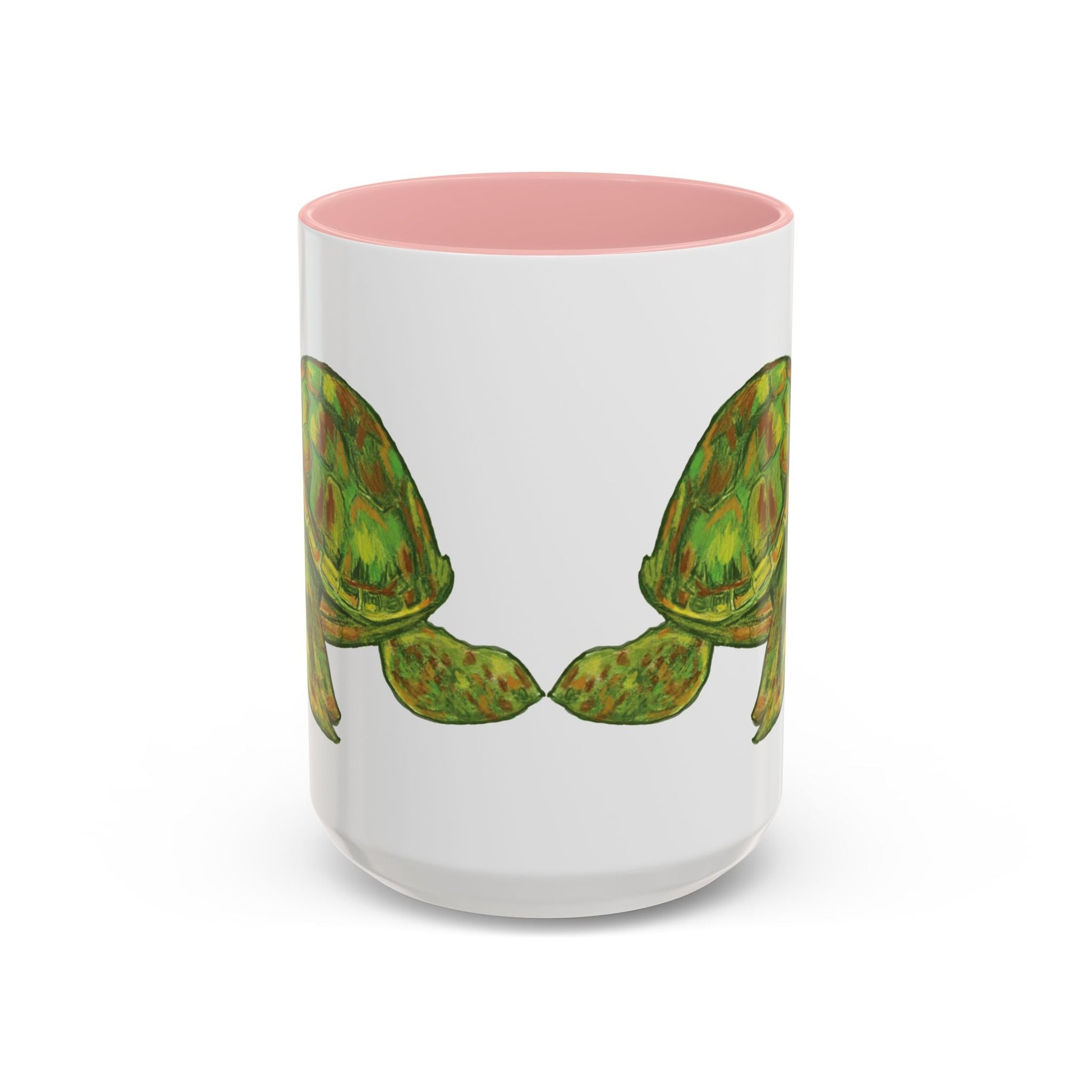 Shelly Sea Turtle Coffee Mug (11oz & 15oz) - Blue Cava