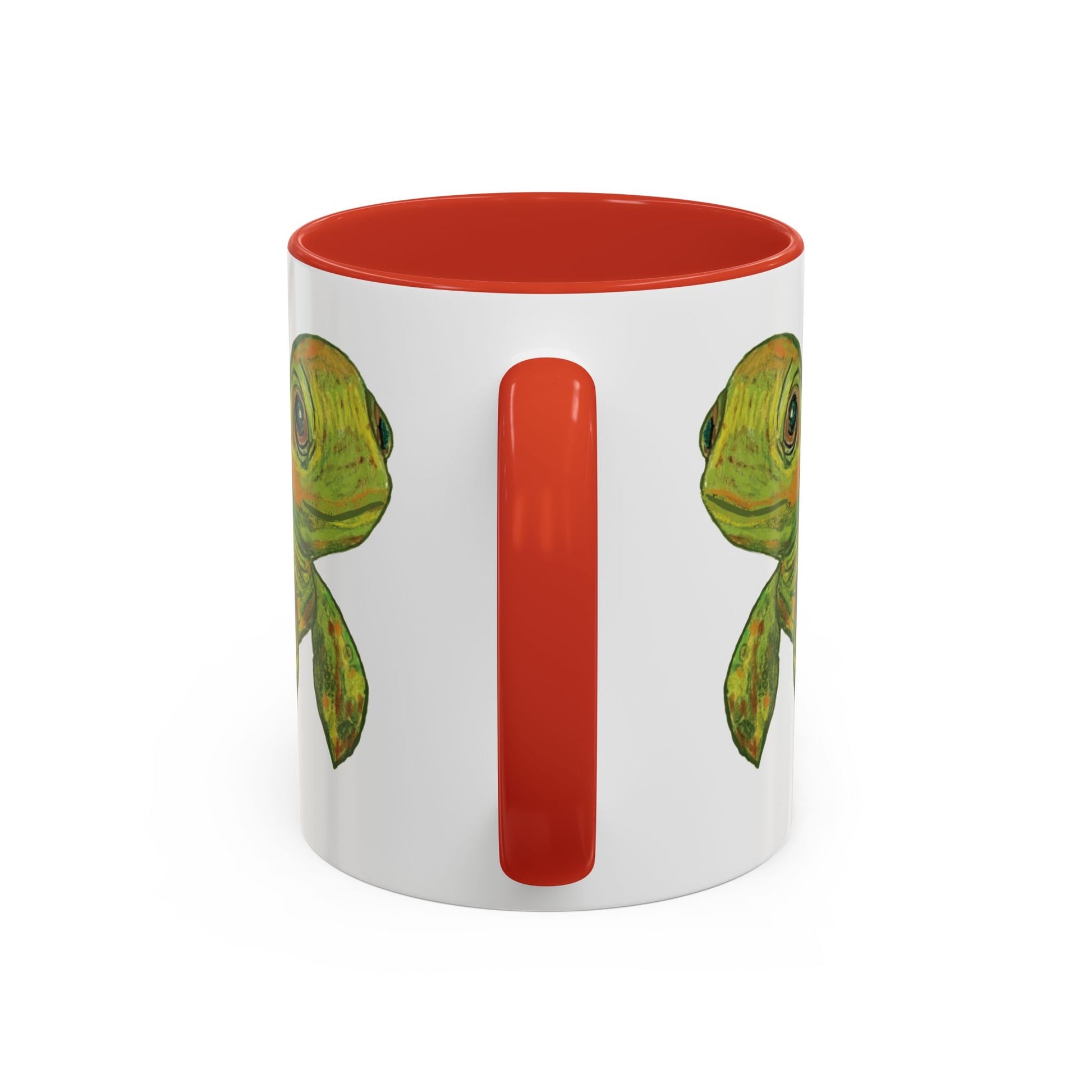 Shelly Sea Turtle Coffee Mug (11oz & 15oz) - Blue Cava