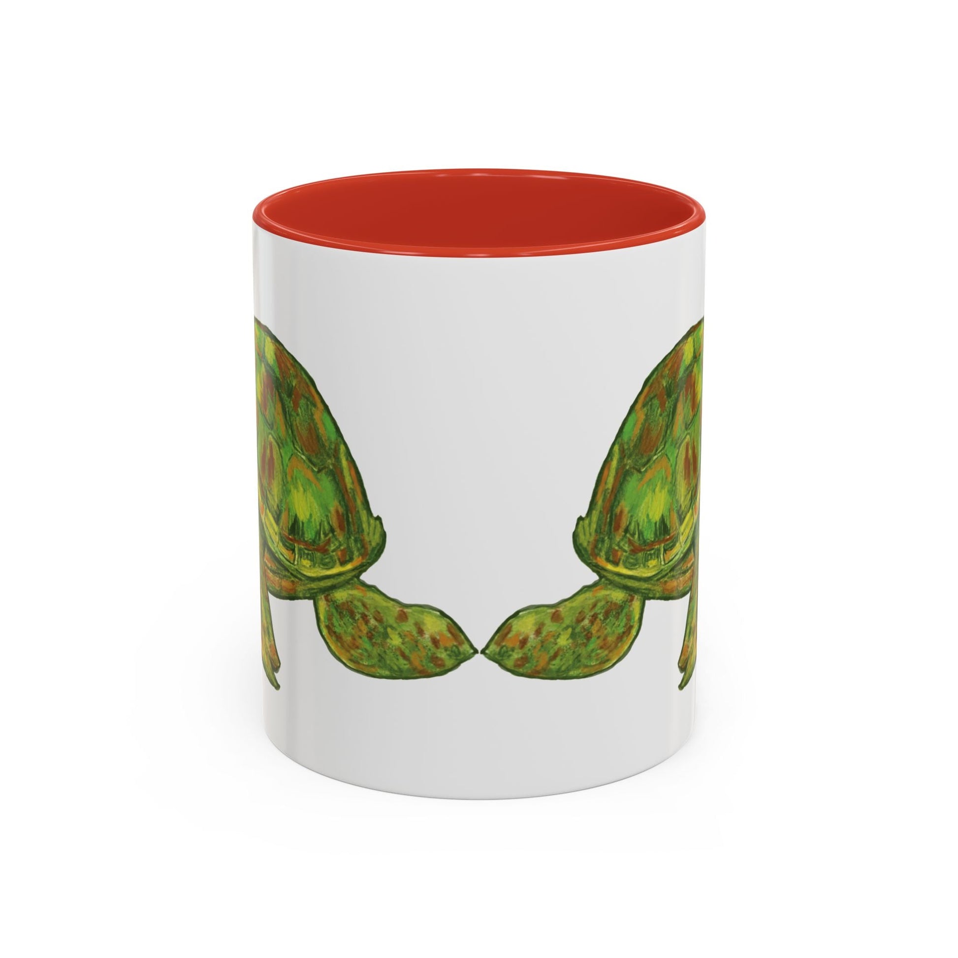 Shelly Sea Turtle Coffee Mug (11oz & 15oz) - Blue Cava