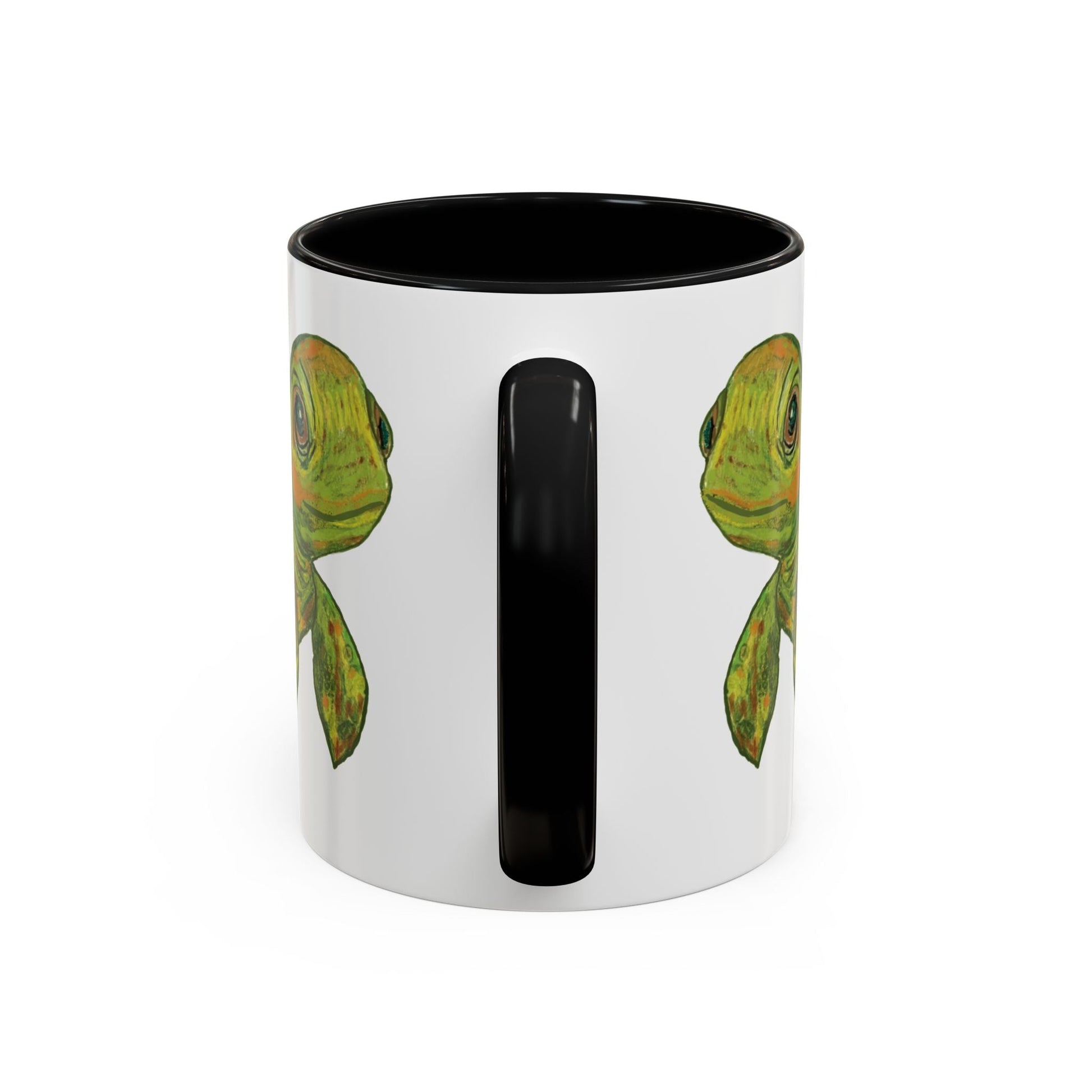 Shelly Sea Turtle Coffee Mug (11oz & 15oz) - Blue Cava