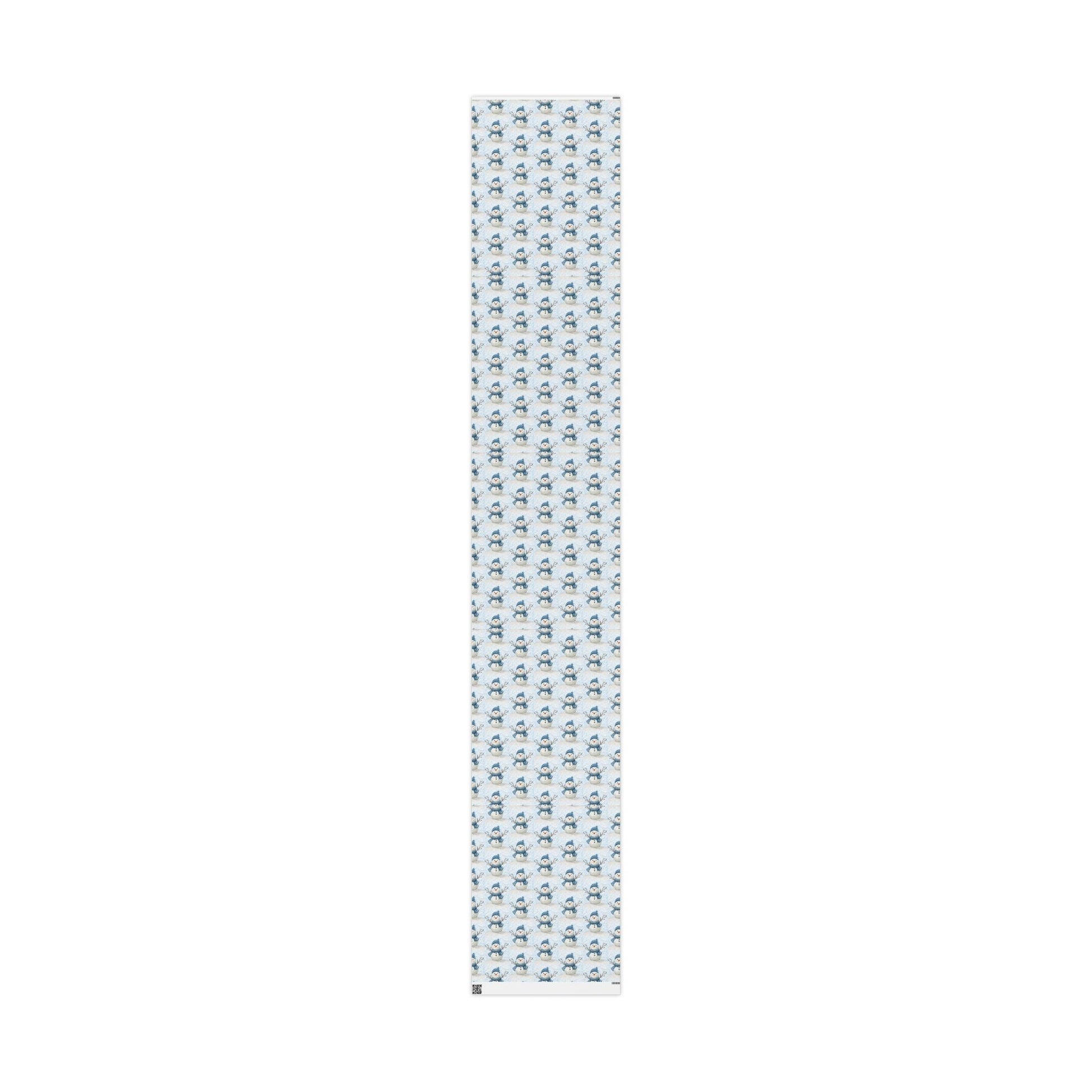 Snowman Wrapping Papers - Blue Cava