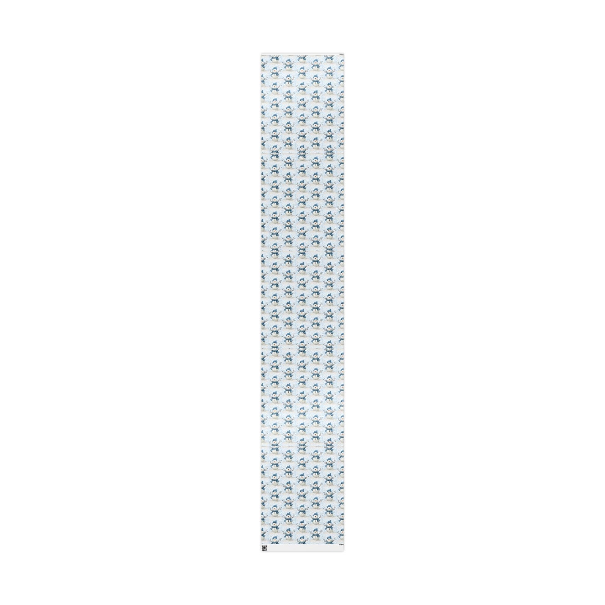 Snowman Wrapping Papers - Blue Cava