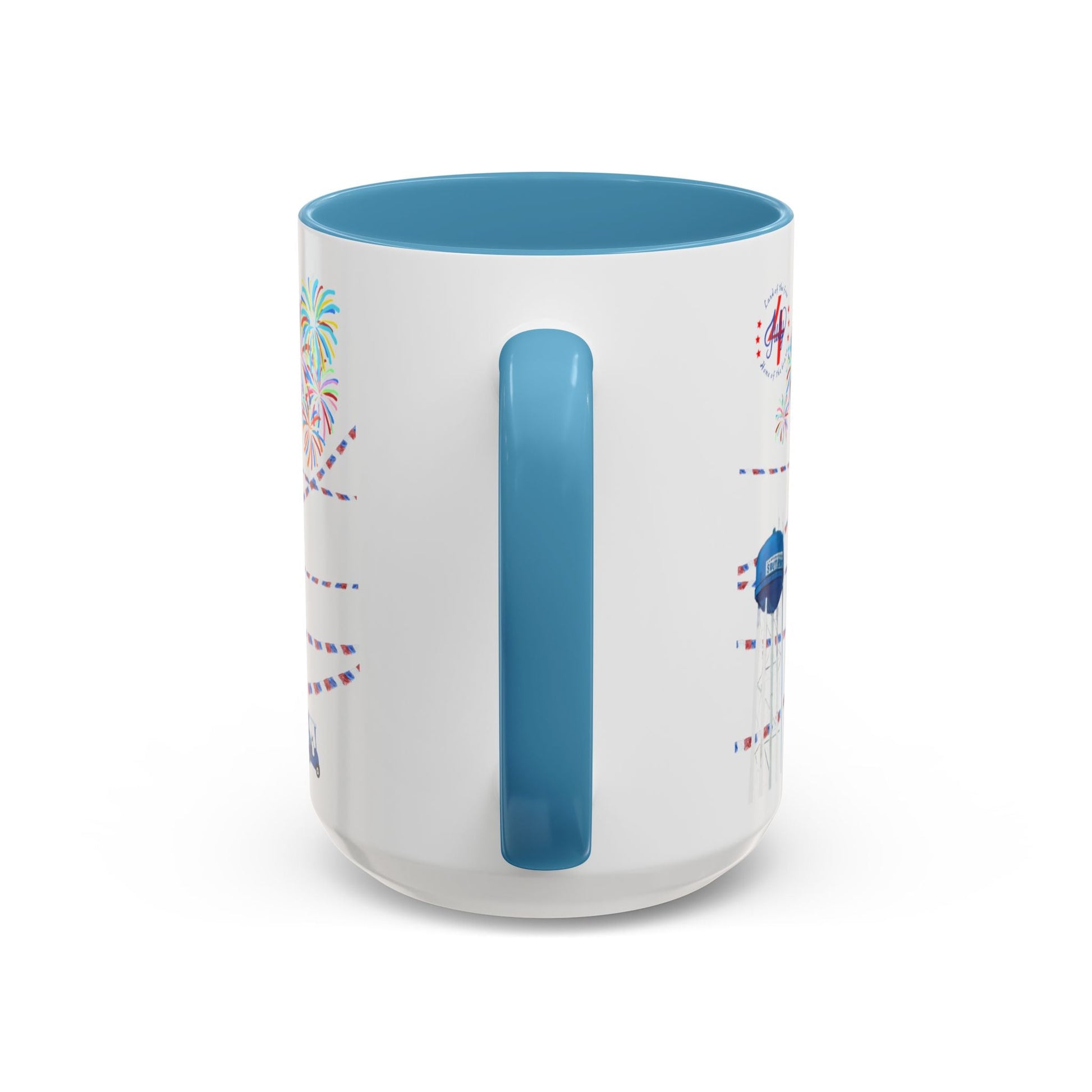 Southport July fourth Coffee Mug (11oz & 15oz) - Blue Cava