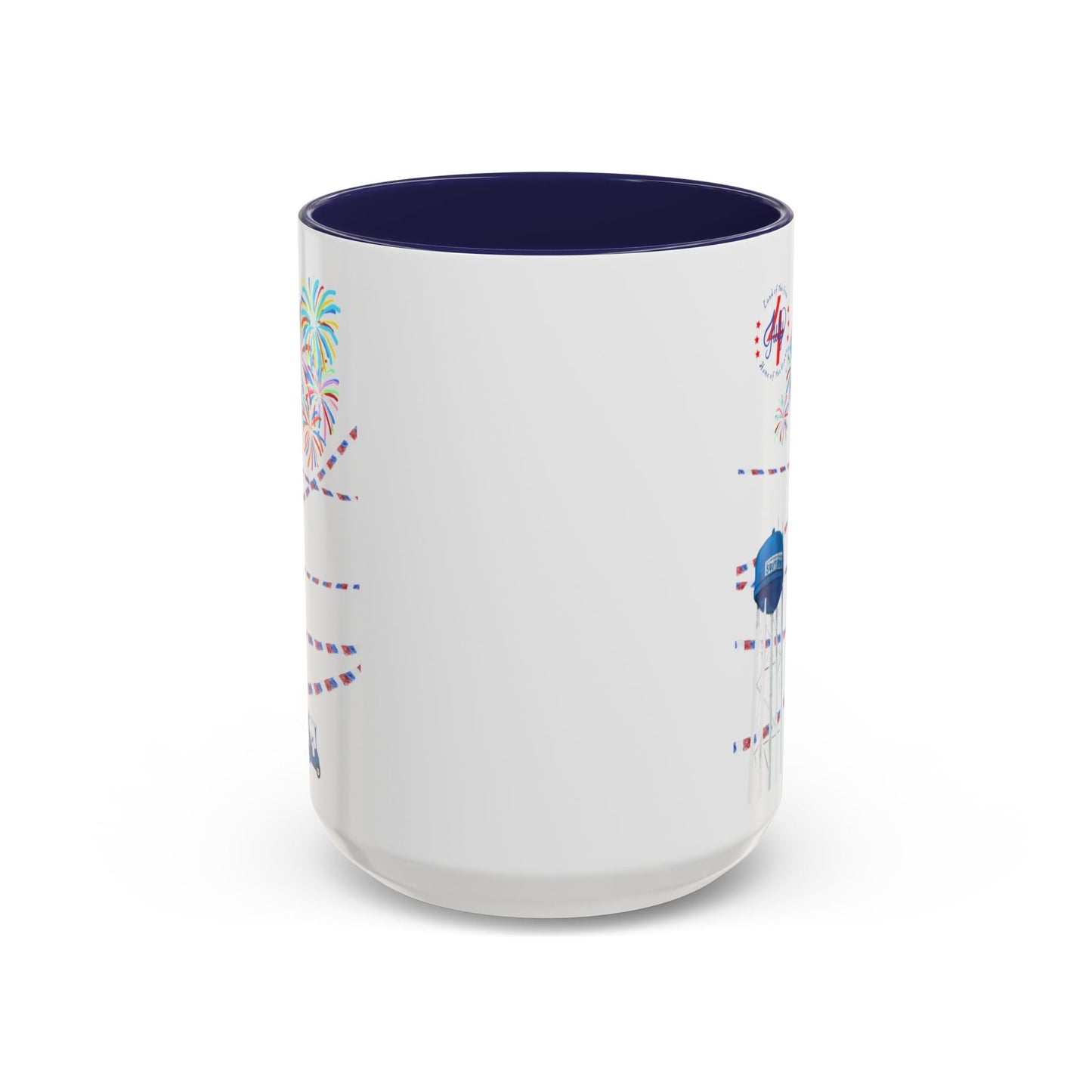 Southport July fourth Coffee Mug (11oz & 15oz) - Blue Cava