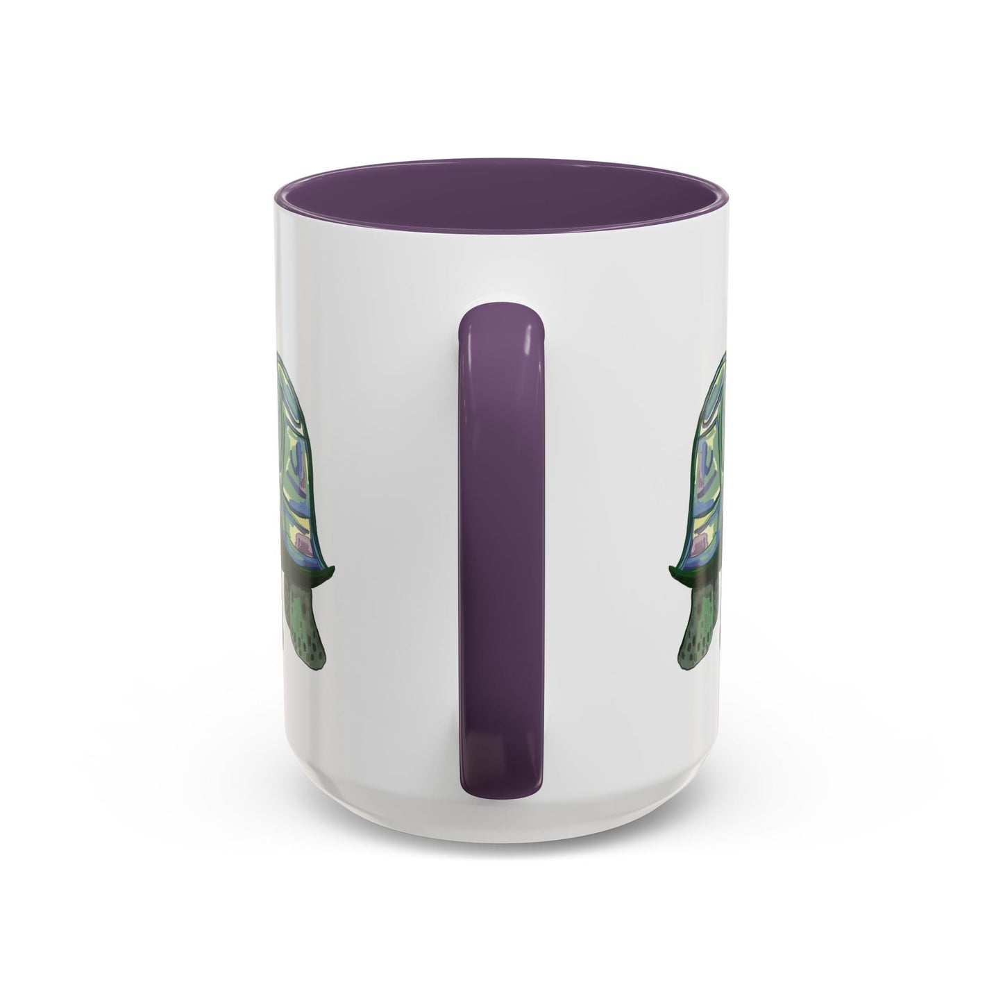 Stewie Sea Turtle Two Tone Ceramic Mug - 11oz & 15oz - Blue Cava