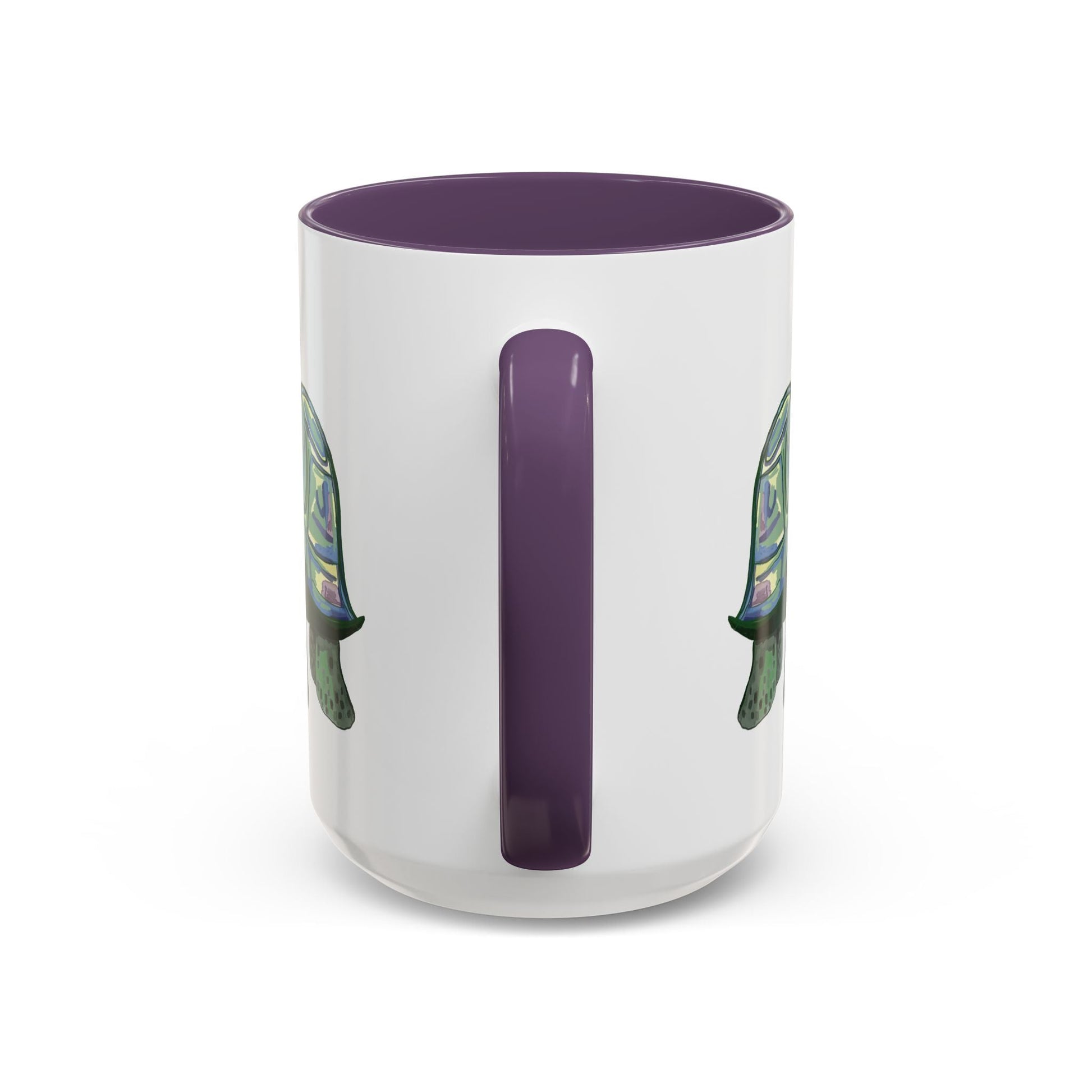 Stewie Sea Turtle Two Tone Ceramic Mug - 11oz & 15oz - Blue Cava