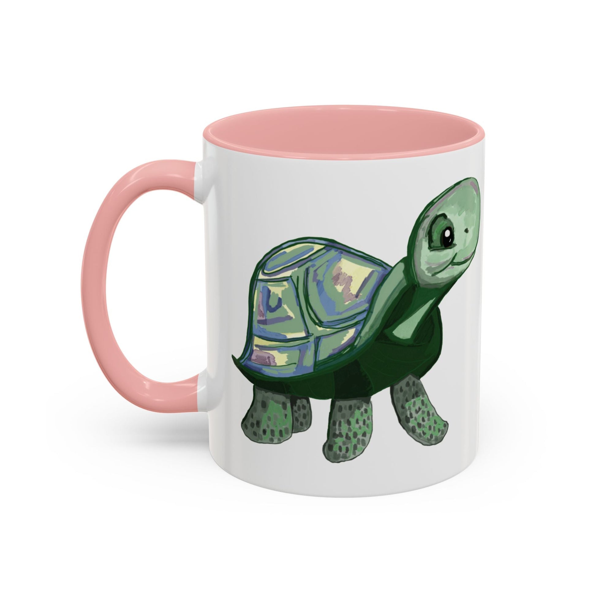 Stewie Sea Turtle Two Tone Ceramic Mug - 11oz & 15oz - Blue Cava