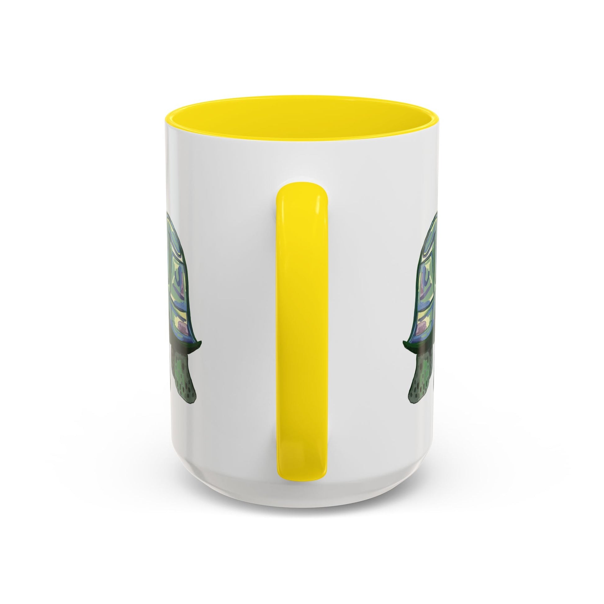 Stewie Sea Turtle Two Tone Ceramic Mug - 11oz & 15oz - Blue Cava