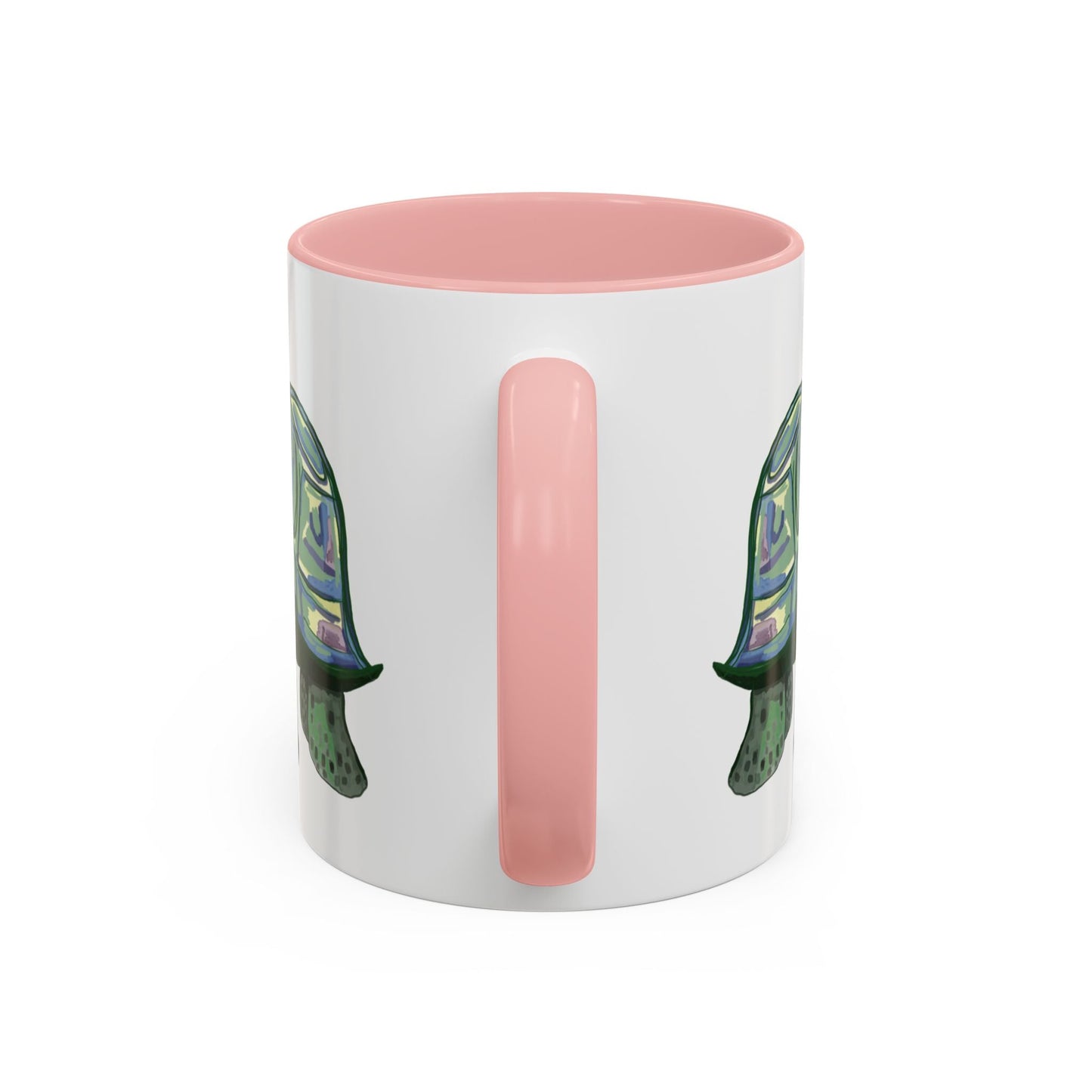 Stewie Sea Turtle Two Tone Ceramic Mug - 11oz & 15oz - Blue Cava