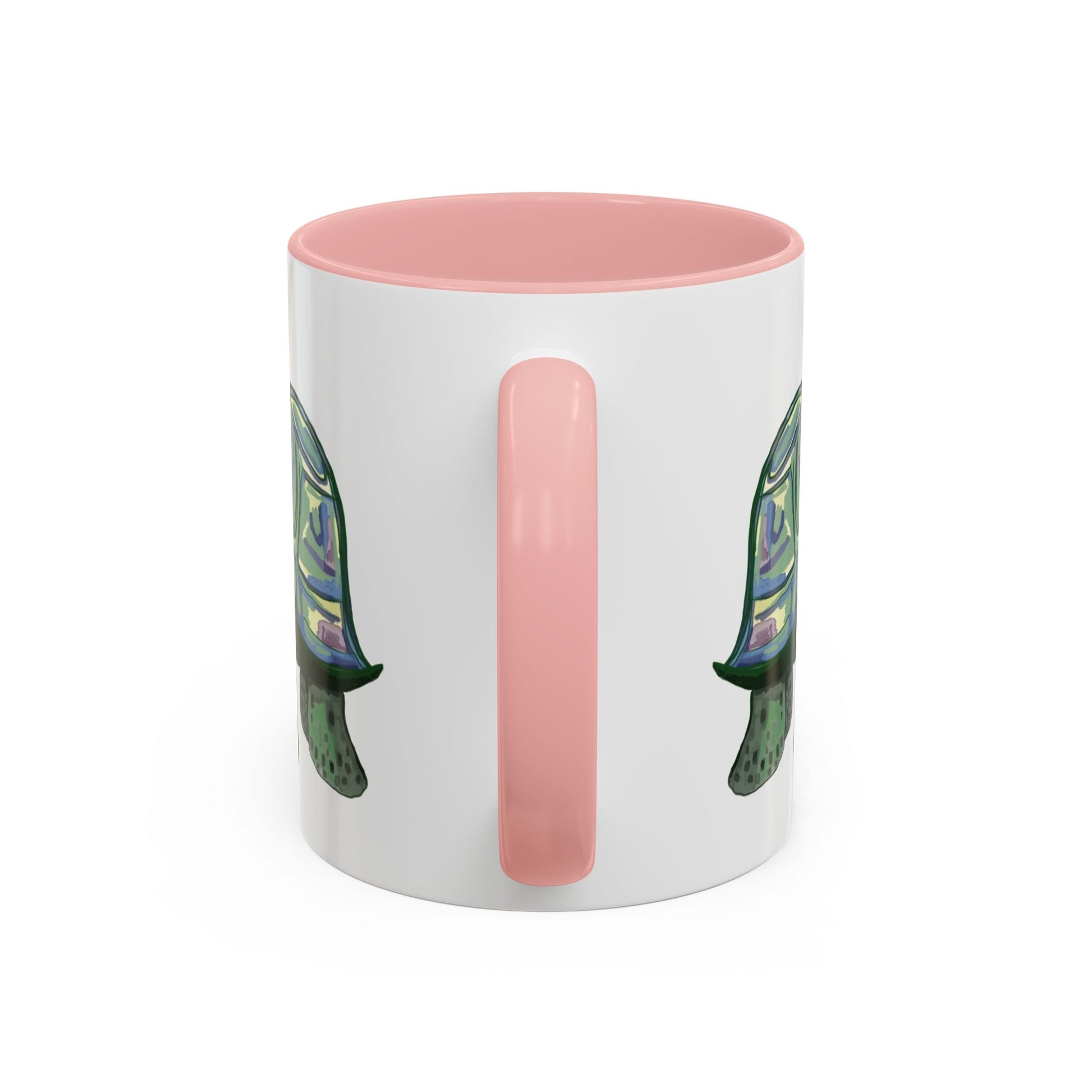 Stewie Sea Turtle Two Tone Ceramic Mug - 11oz & 15oz - Blue Cava
