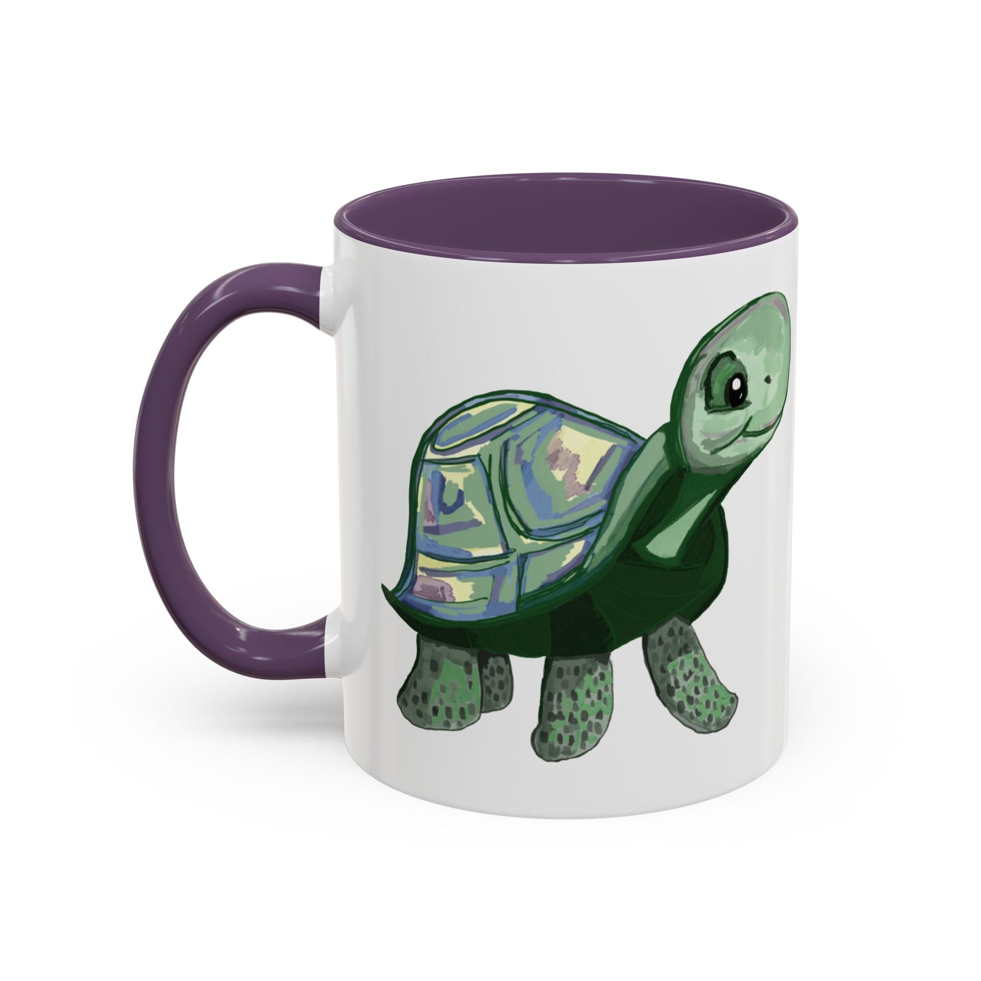 Stewie Sea Turtle Two Tone Ceramic Mug - 11oz & 15oz - Blue Cava