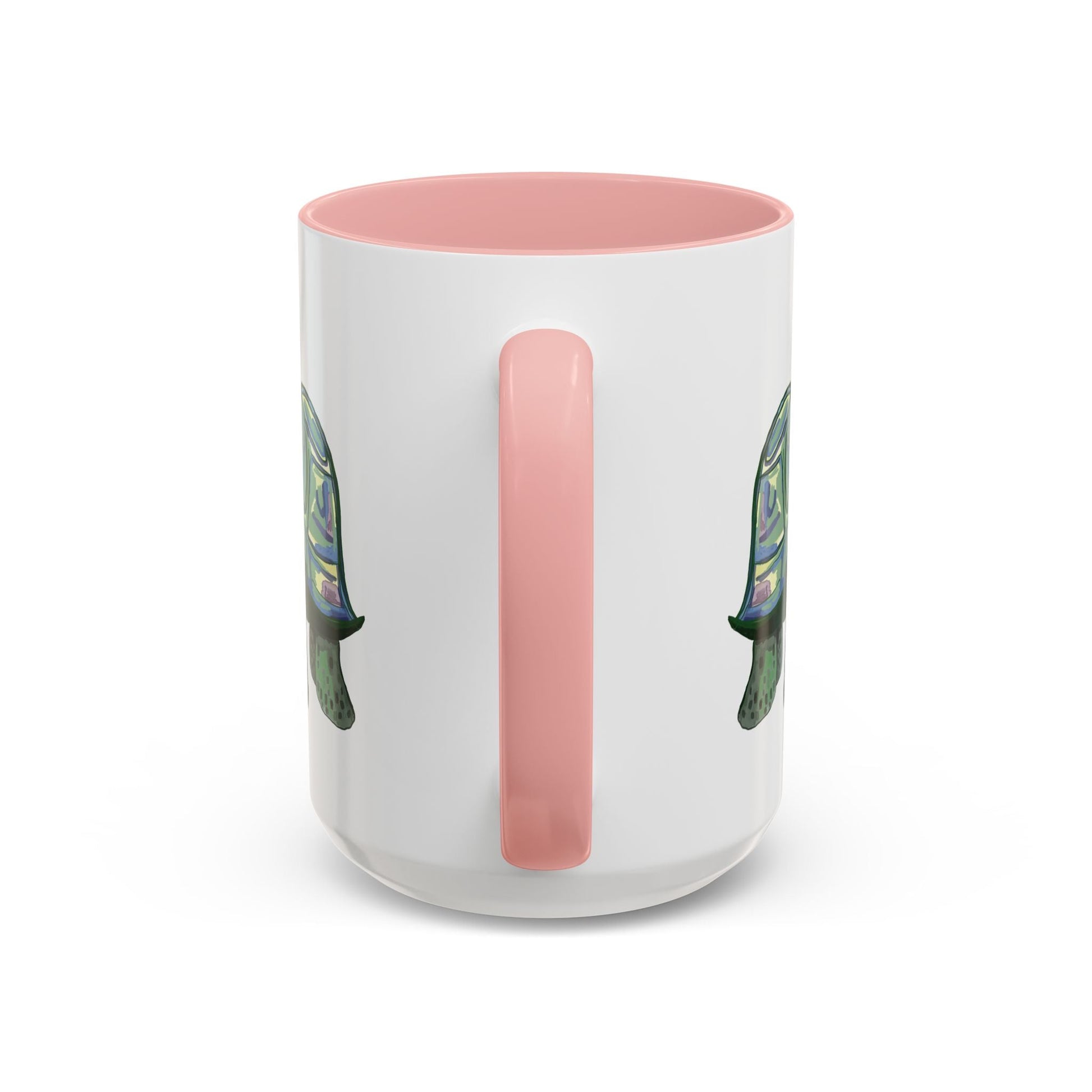 Stewie Sea Turtle Two Tone Ceramic Mug - 11oz & 15oz - Blue Cava