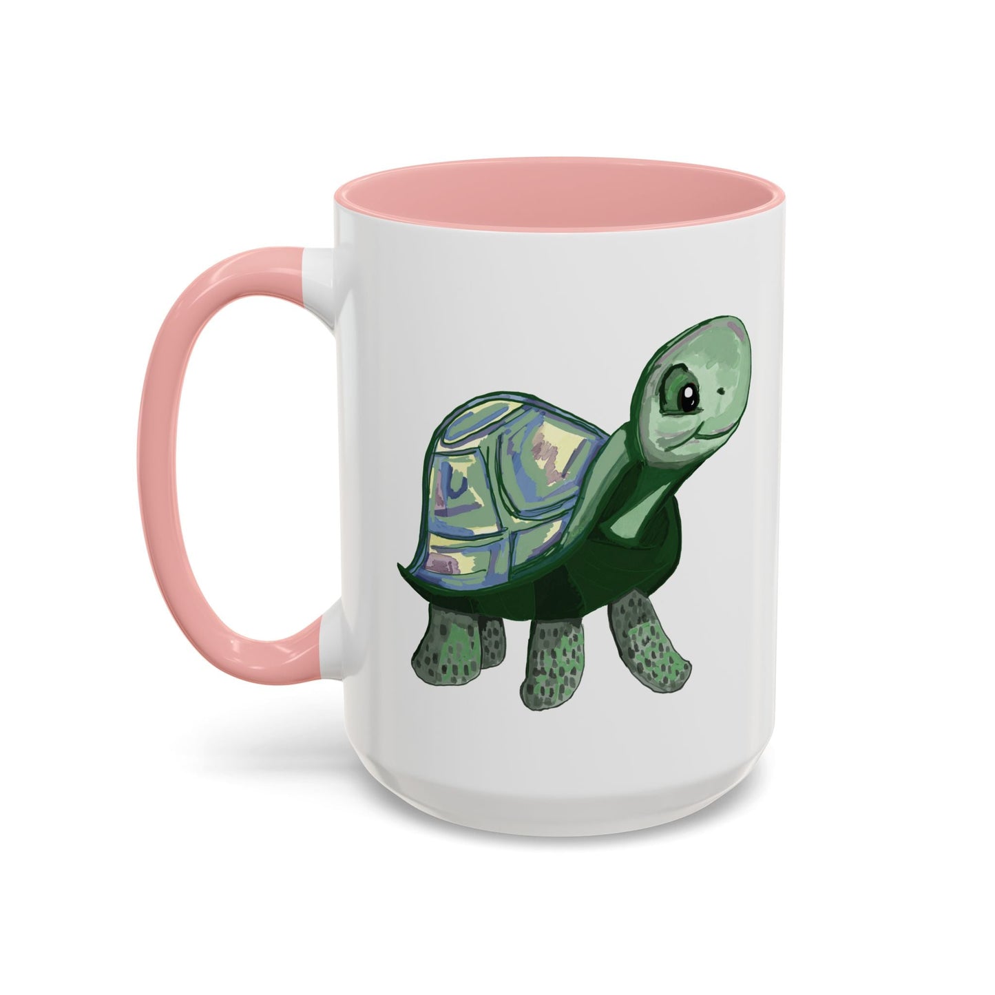 Stewie Sea Turtle Two Tone Ceramic Mug - 11oz & 15oz - Blue Cava