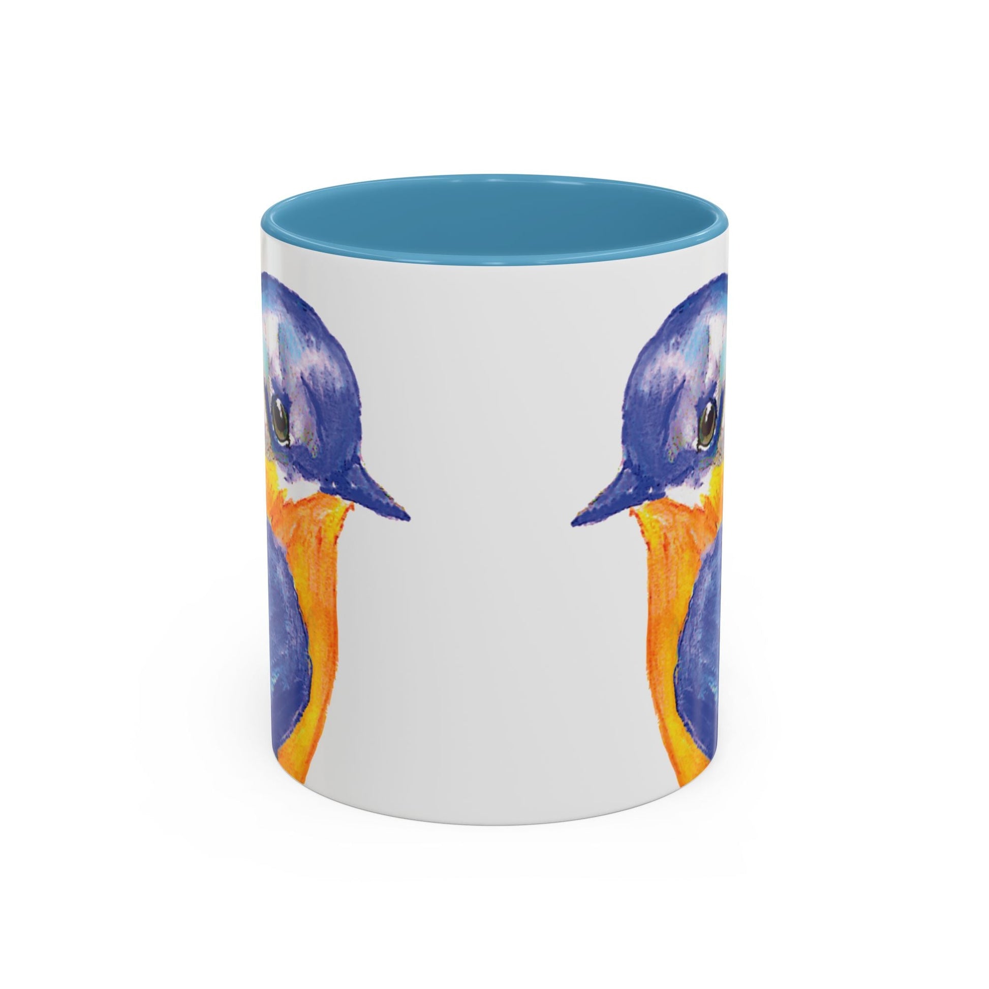 Watercolor Blue Jay Coffee Mug (11oz & 15oz) - Blue Cava