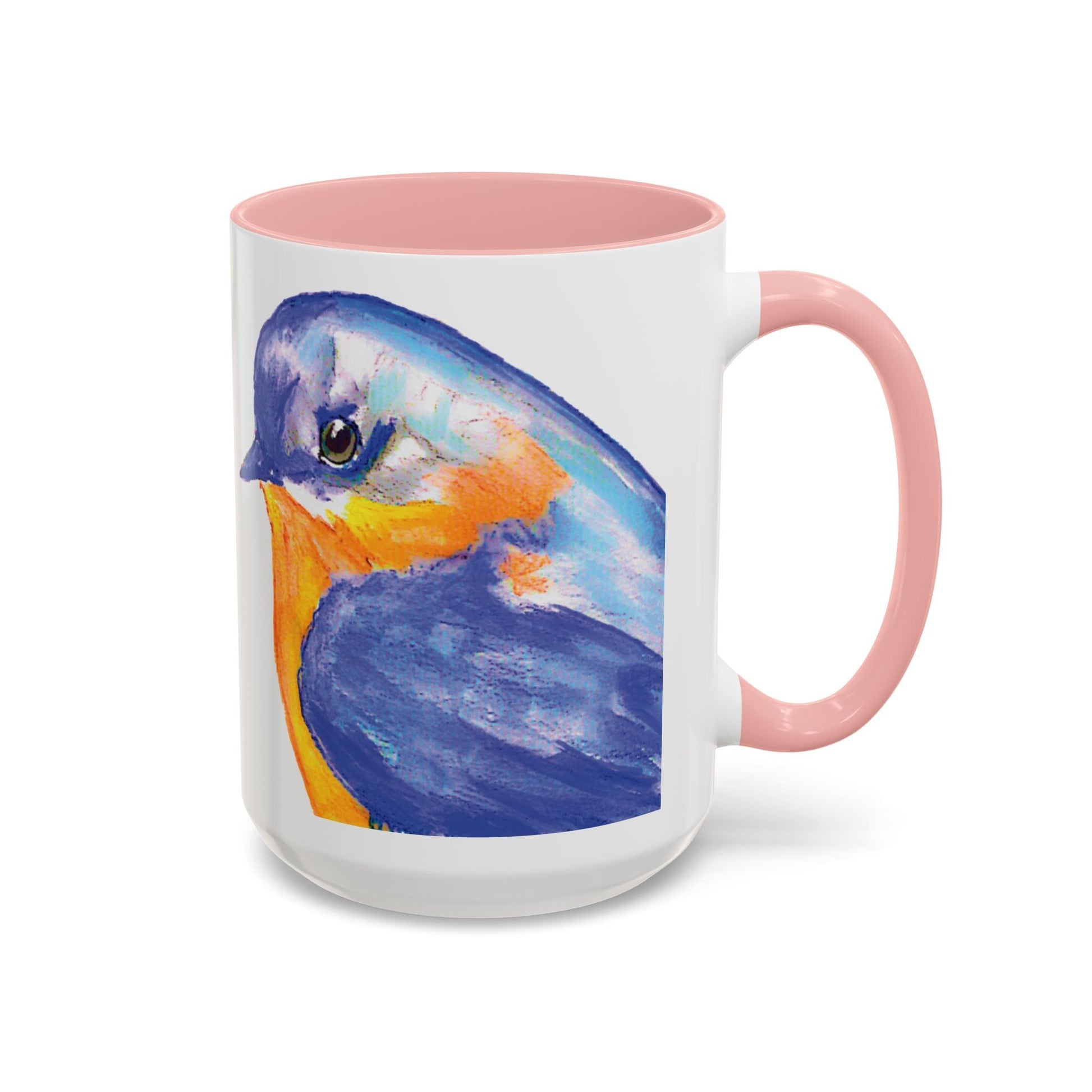 Watercolor Blue Jay Coffee Mug (11oz & 15oz) - Blue Cava