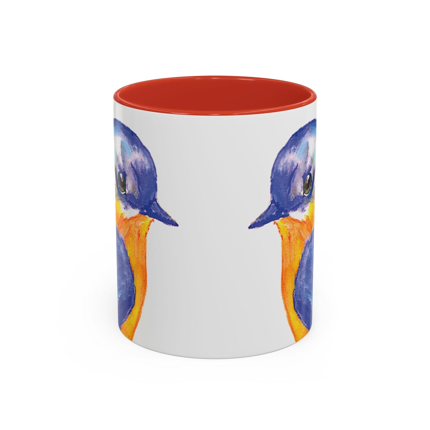 Watercolor Blue Jay Coffee Mug (11oz & 15oz) - Blue Cava