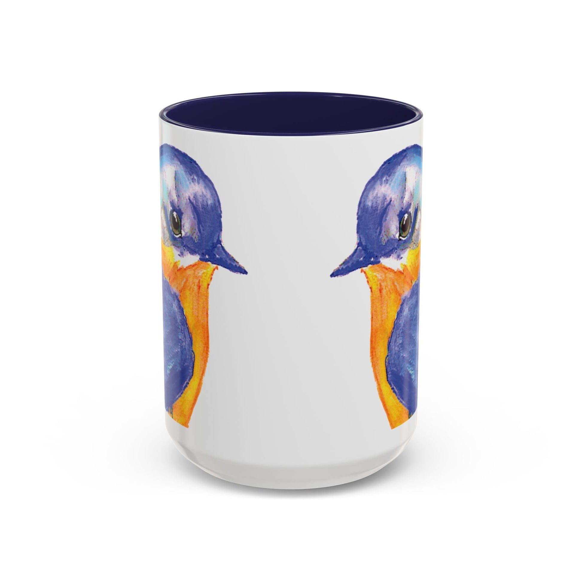 Watercolor Blue Jay Coffee Mug (11oz & 15oz) - Blue Cava