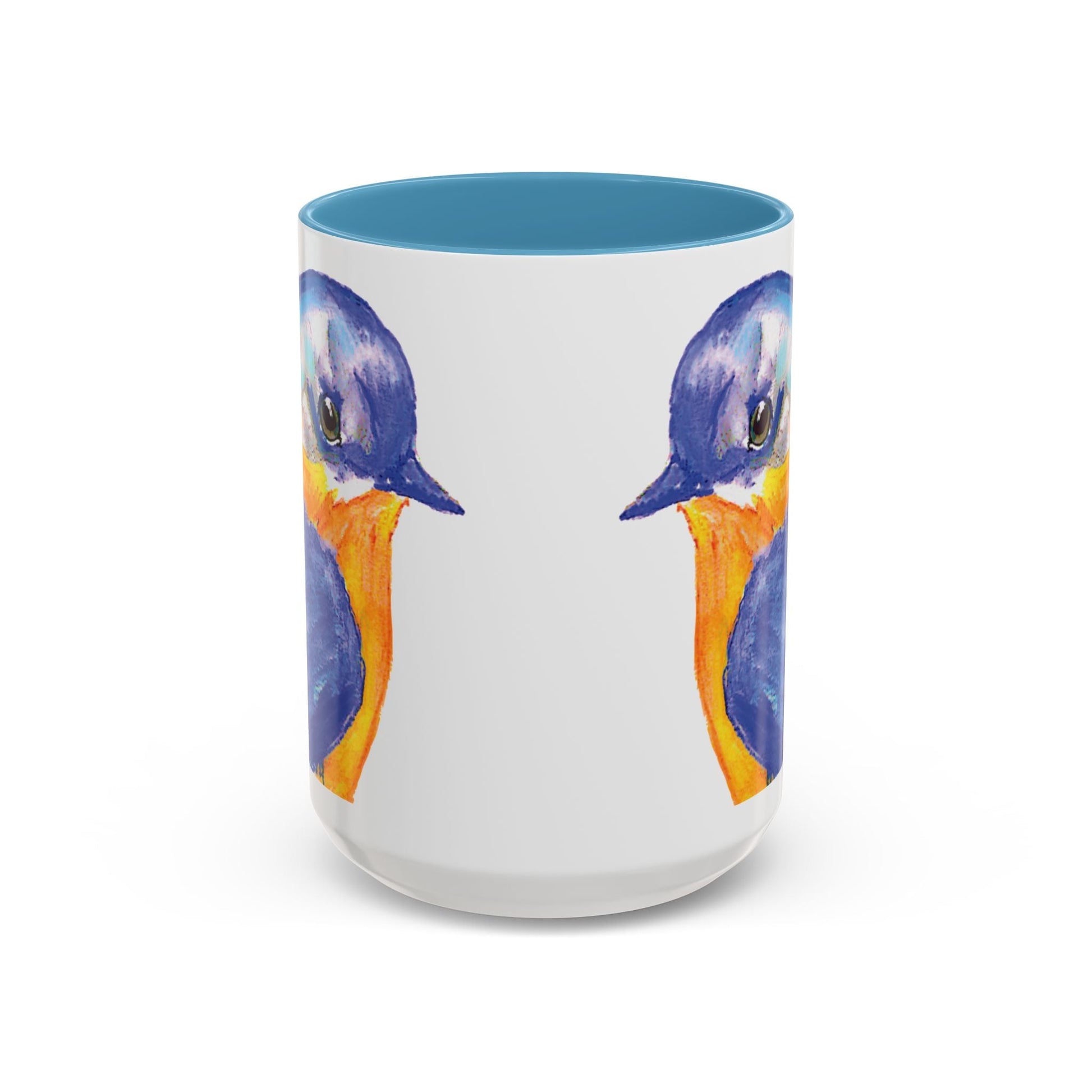 Watercolor Blue Jay Coffee Mug (11oz & 15oz) - Blue Cava