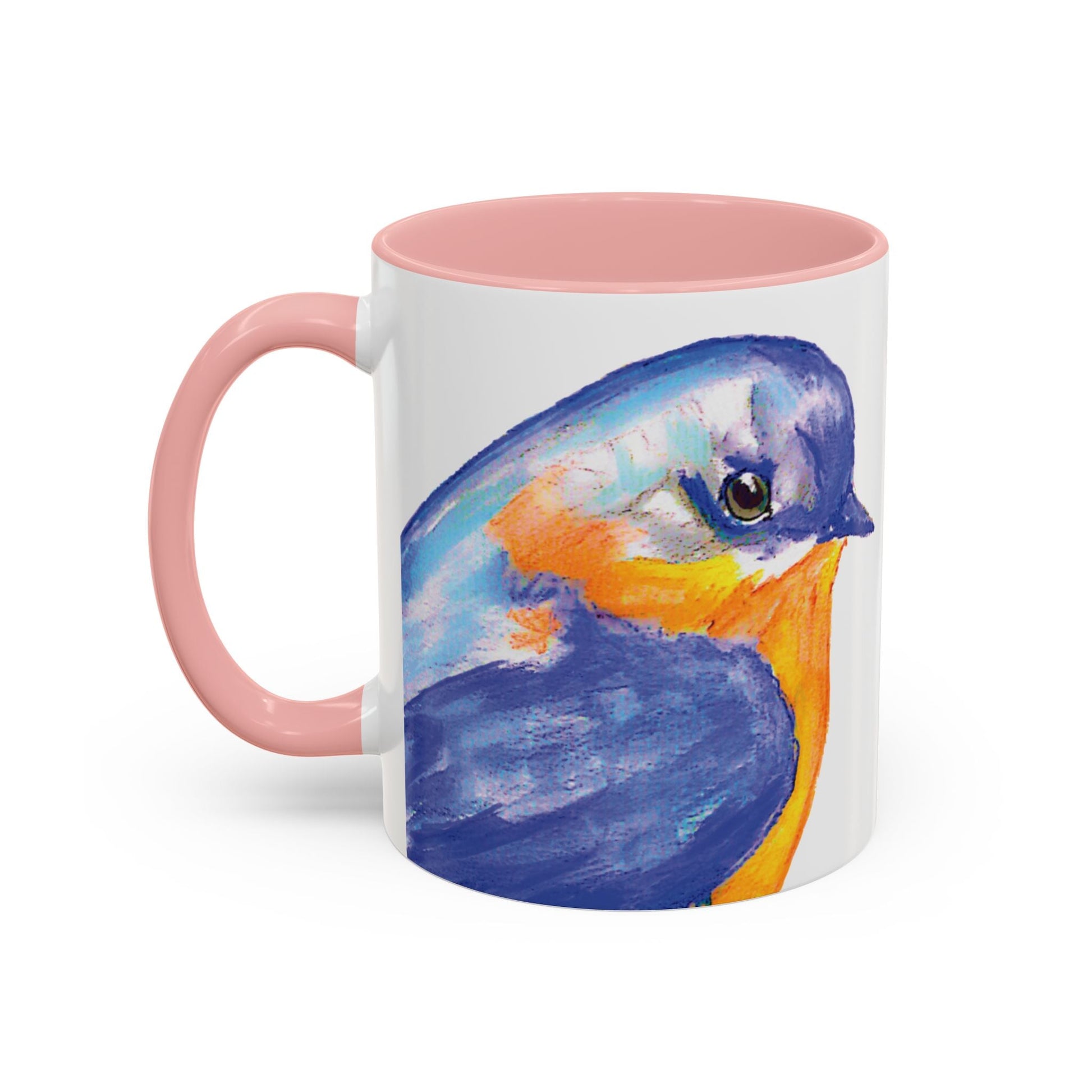 Watercolor Blue Jay Coffee Mug (11oz & 15oz) - Blue Cava