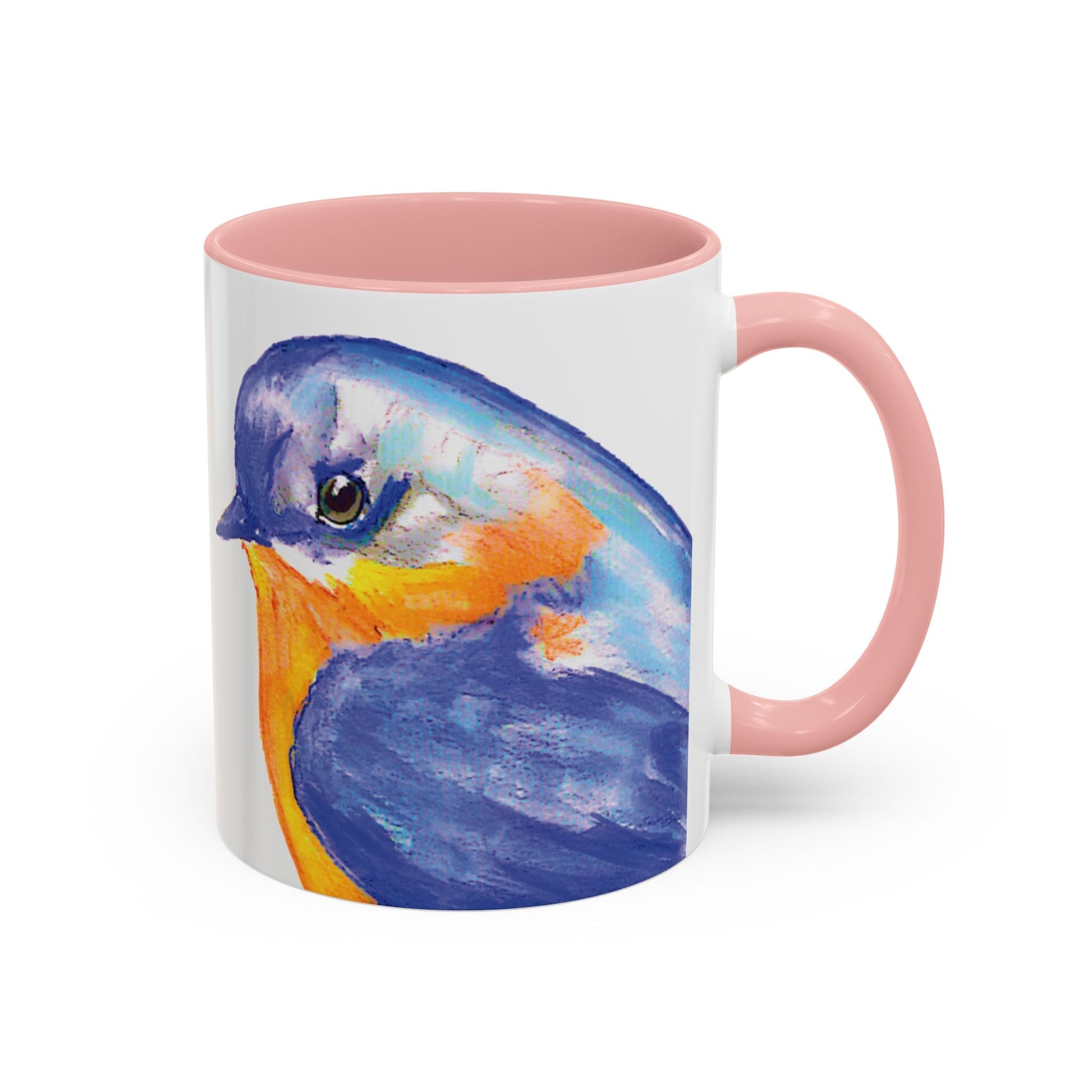 Watercolor Blue Jay Coffee Mug (11oz & 15oz) - Blue Cava