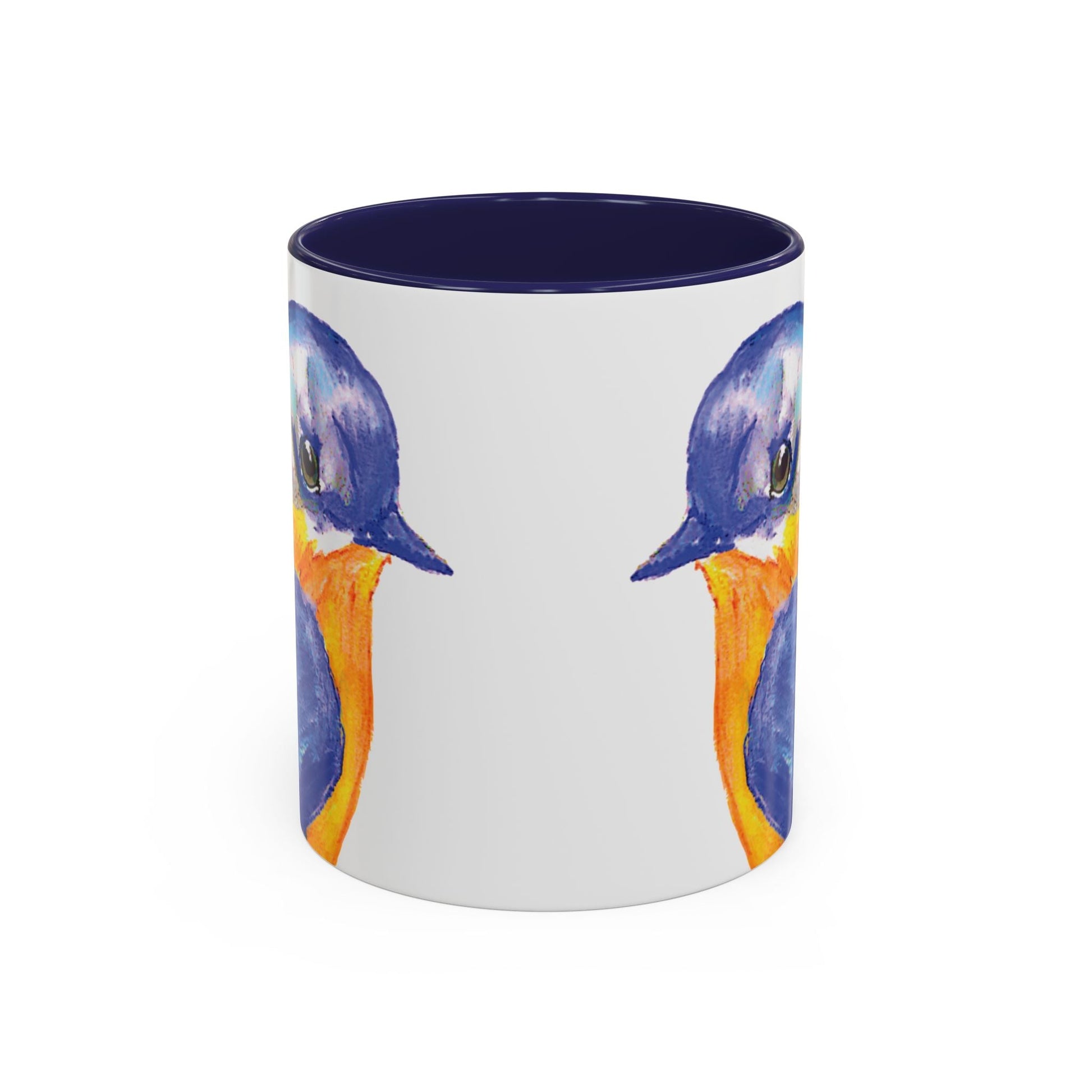 Watercolor Blue Jay Coffee Mug (11oz & 15oz) - Blue Cava