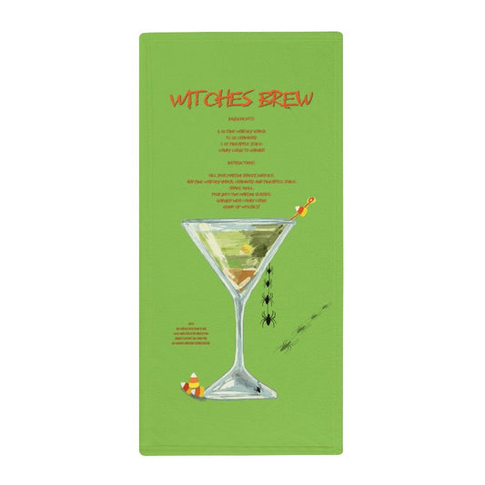 Witches Brew Towel - Blue Cava