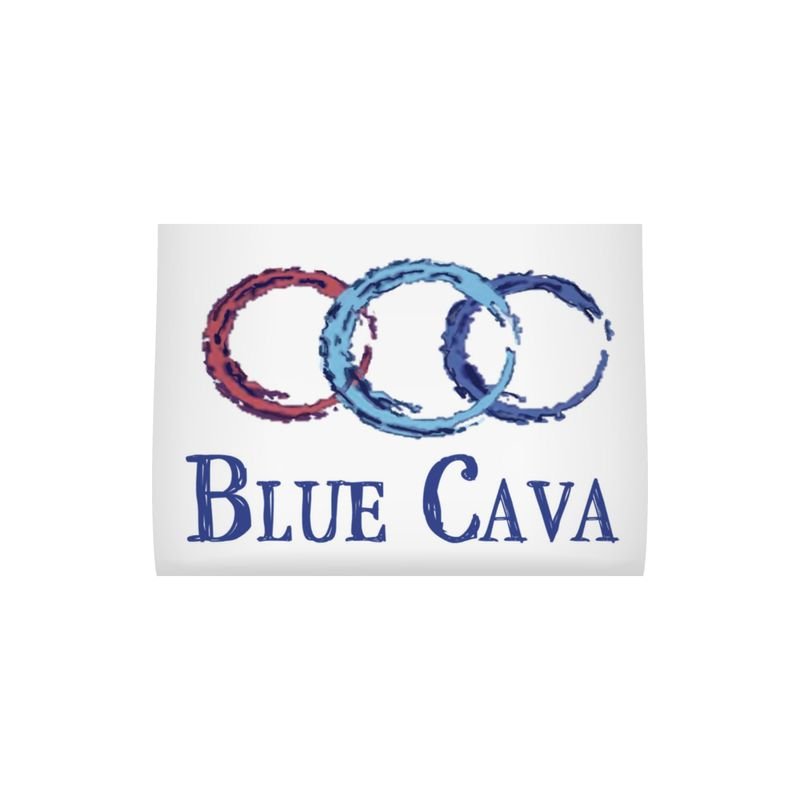 Wonderufl Life Christmas Tea Towels - Blue Cava