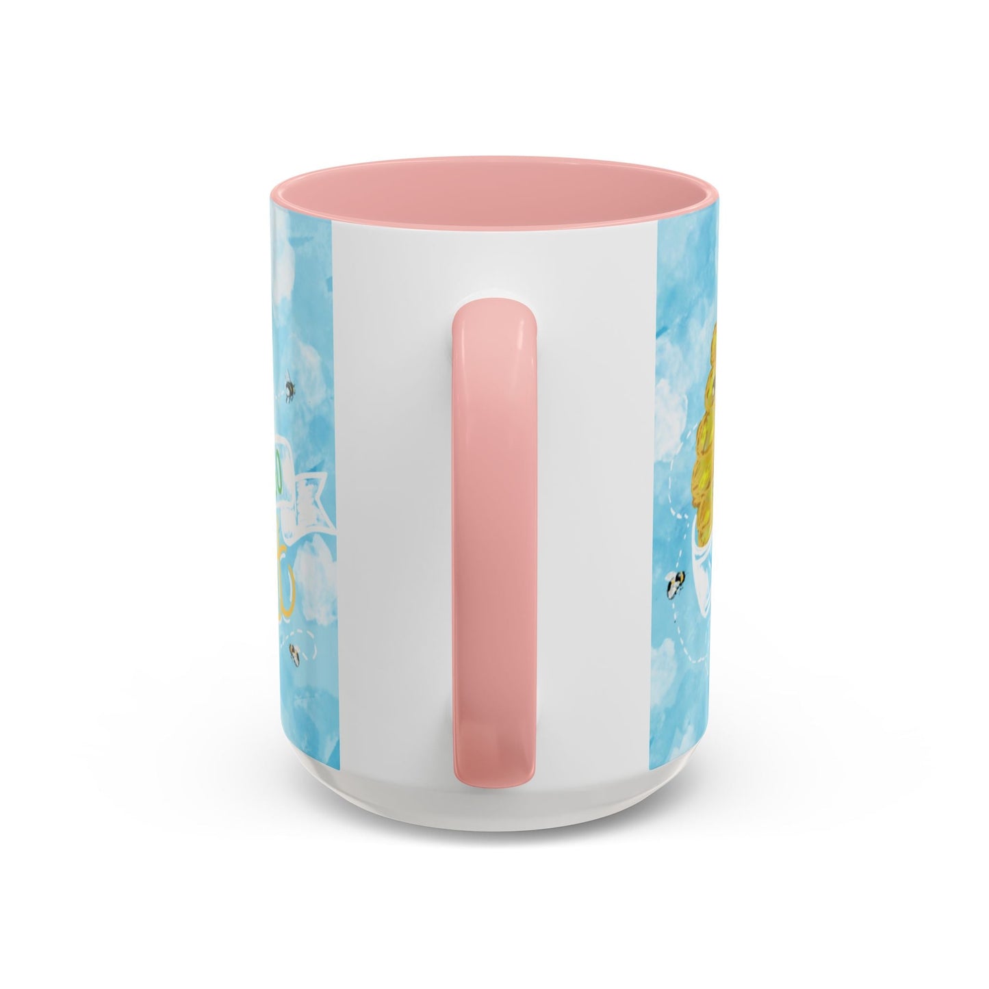 You Are So Sweet Bee Two Tone Ceramic Mug - 11 oz & 15 oz - Blue Cava