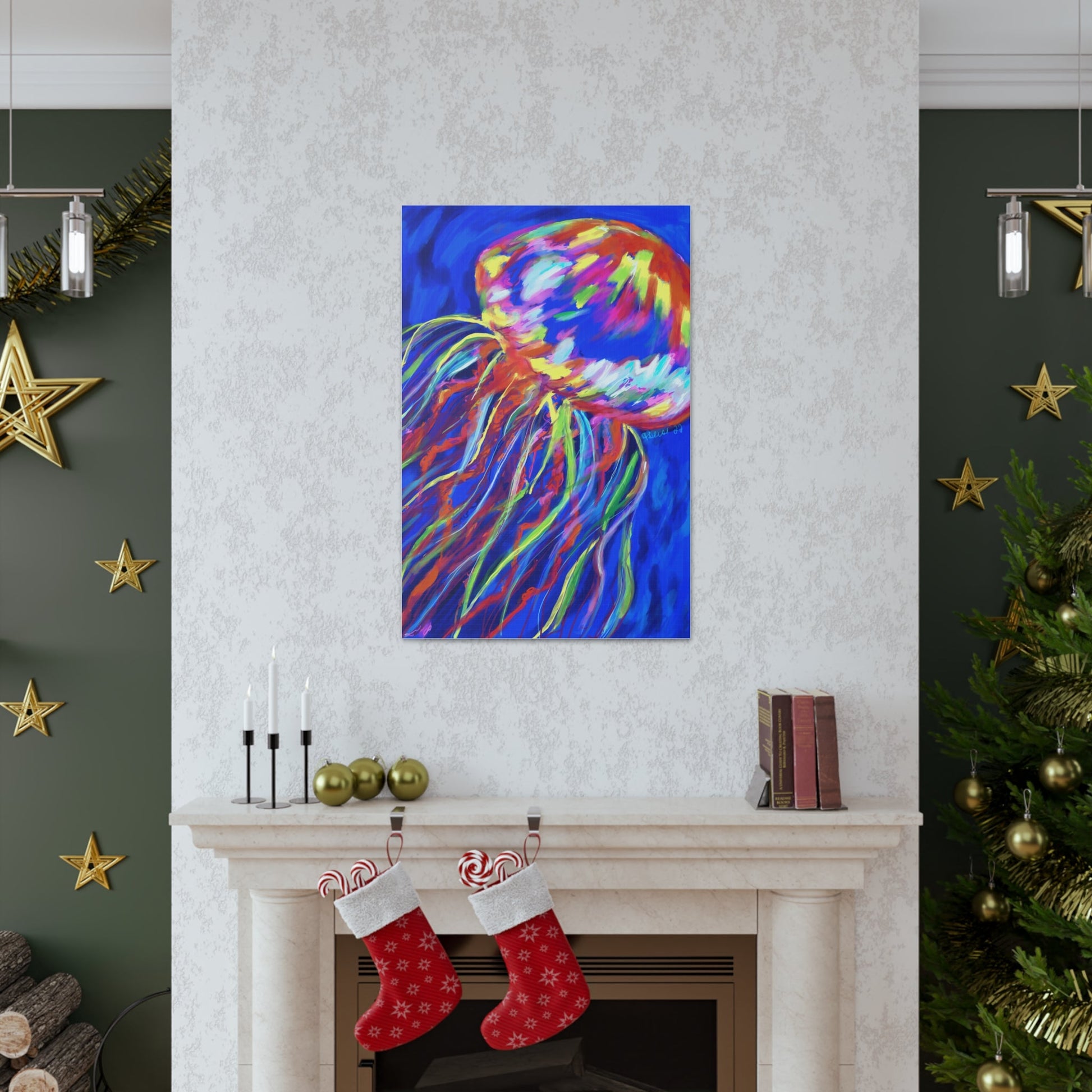Canvas Gallery Wraps - Blue Cava