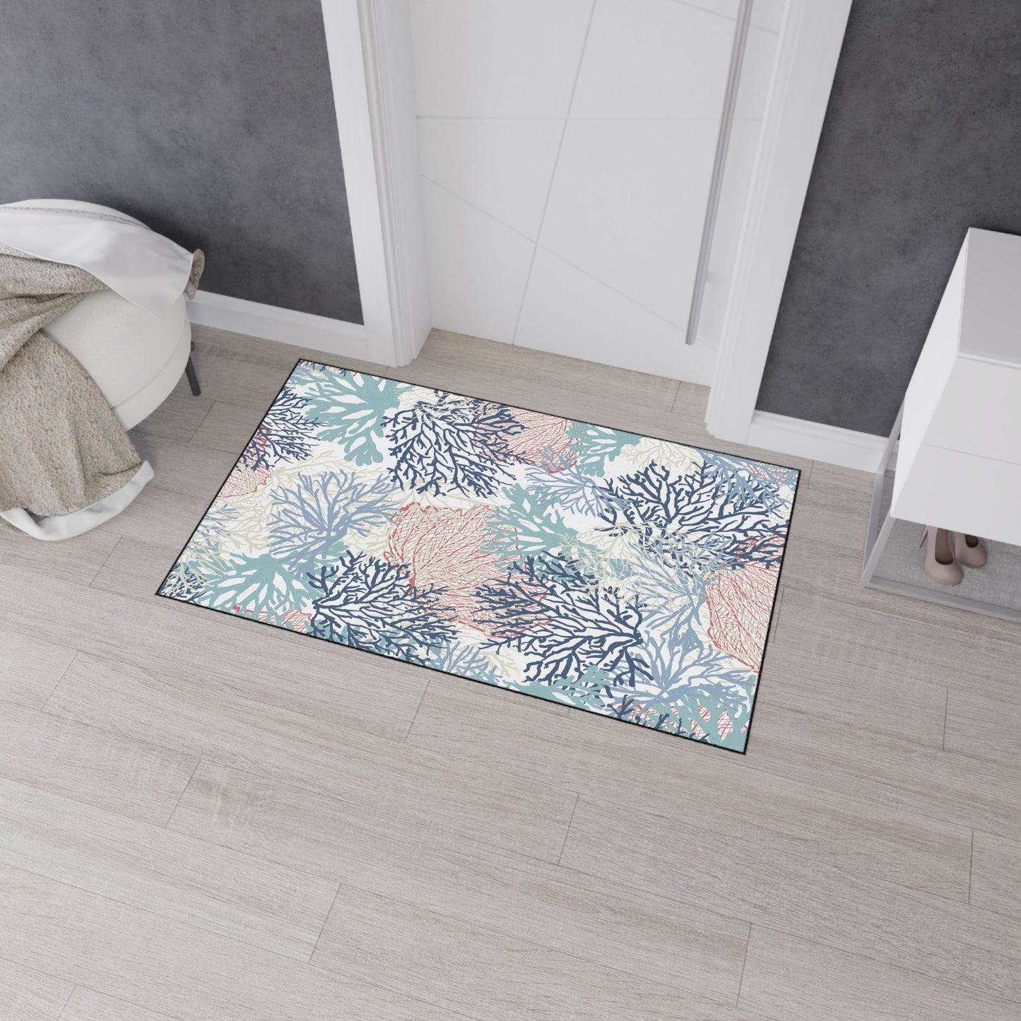 Coral Heavy Duty Floor Mat - Blue Cava
